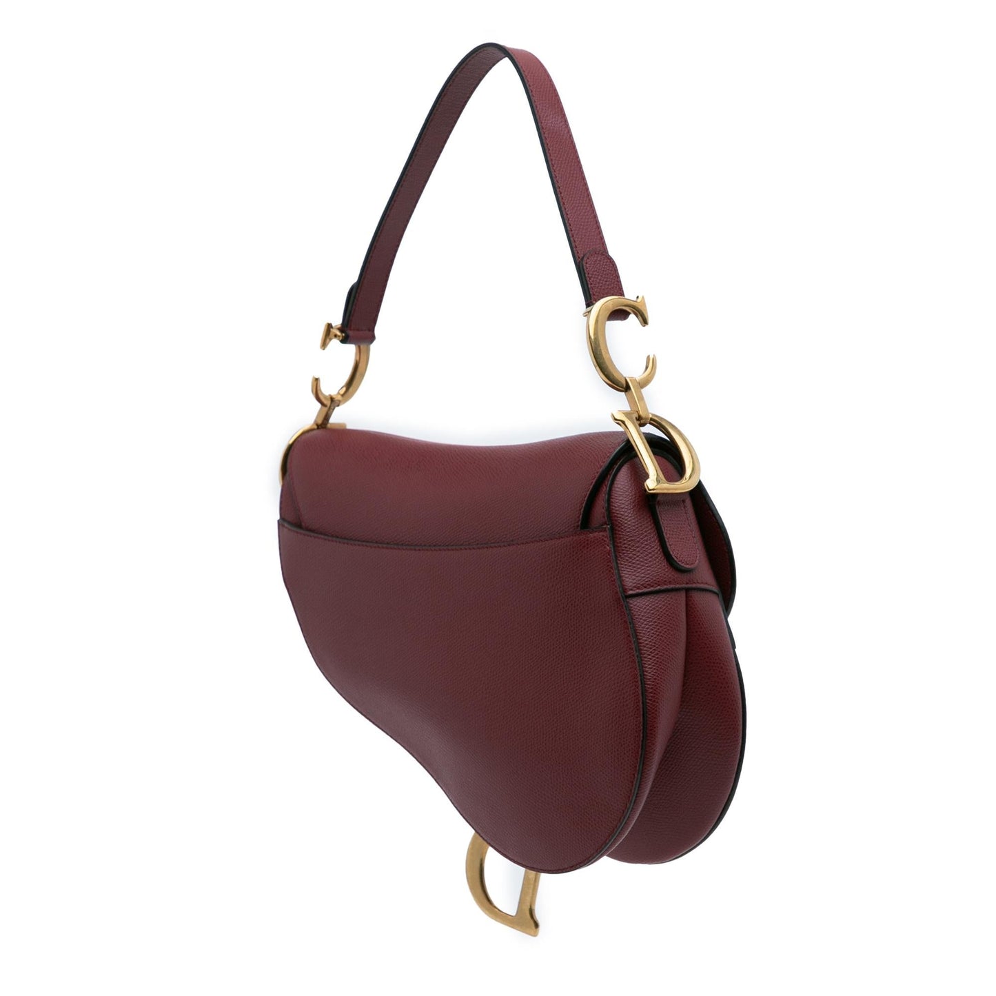 Dior Grained Calfskin Saddle Bag
