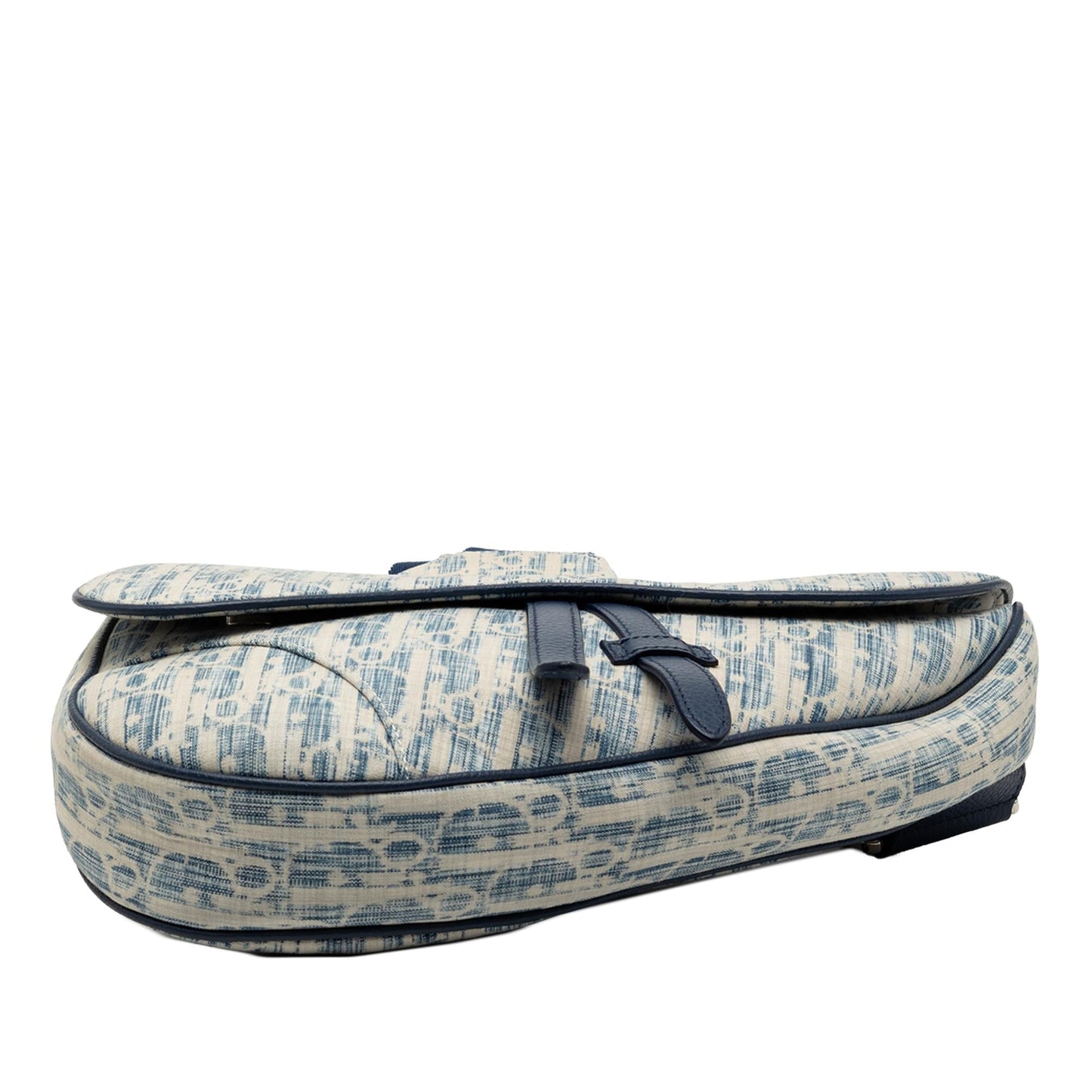 Dior Kasuri Oblique Canvas Saddle Crossbody