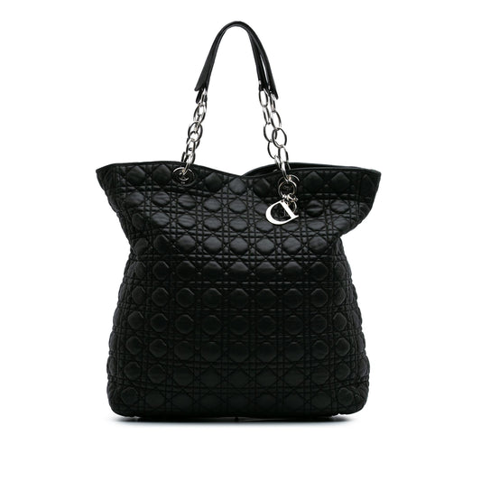 Dior Lambskin Cannage Lady Dior Soft Shopping Tote
