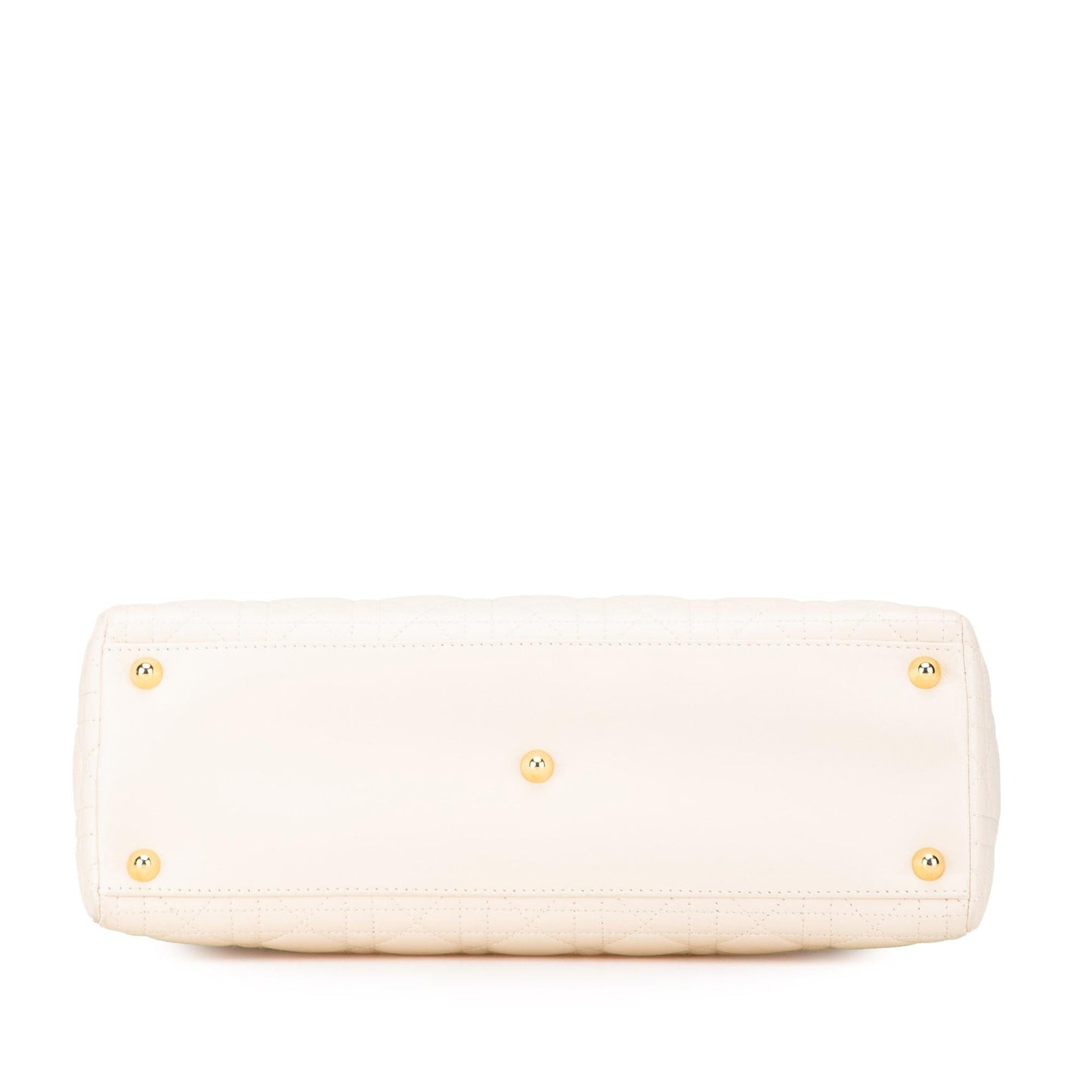 Dior Large Lambskin Cannage Lady Dior