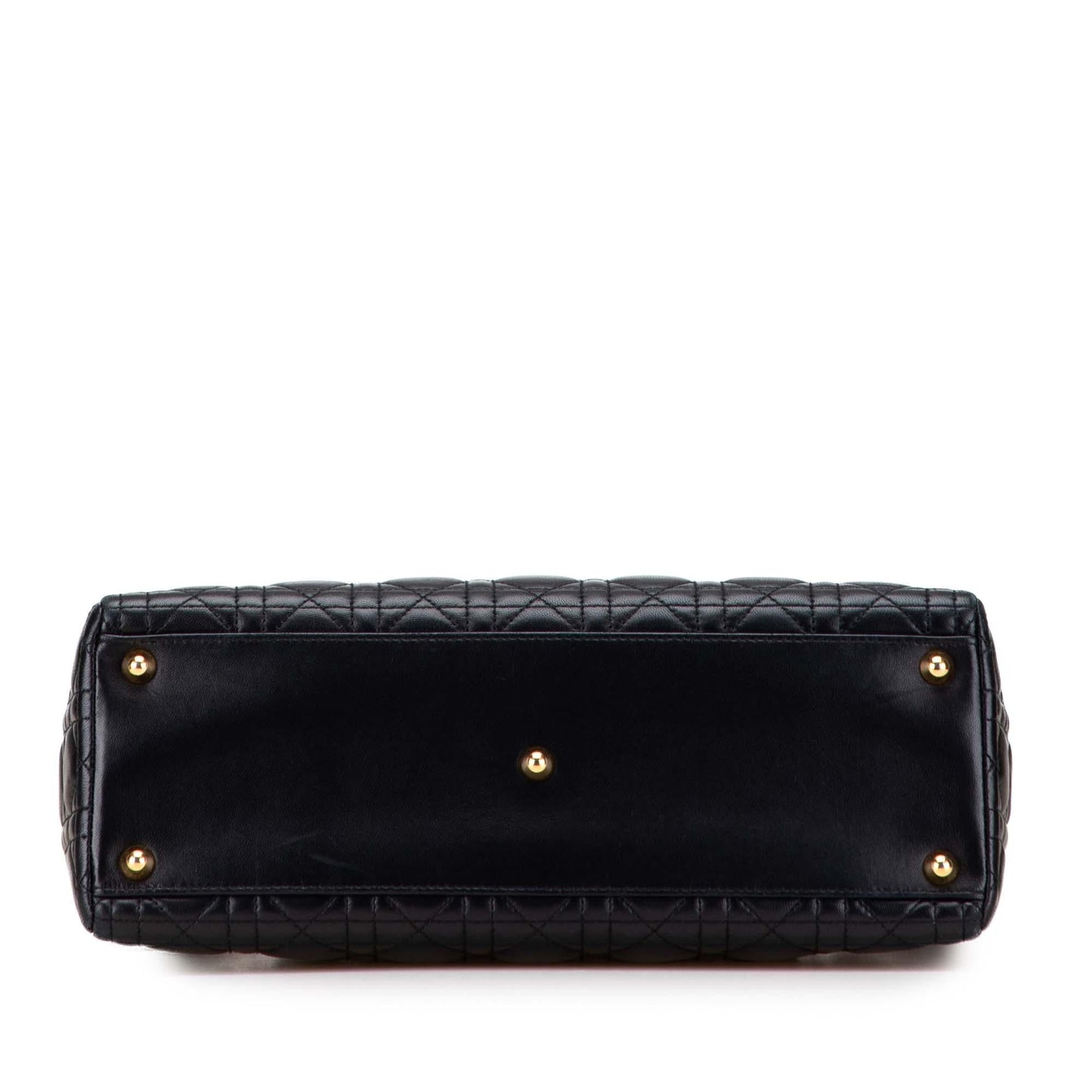 Dior Large Lambskin Cannage Lady Dior