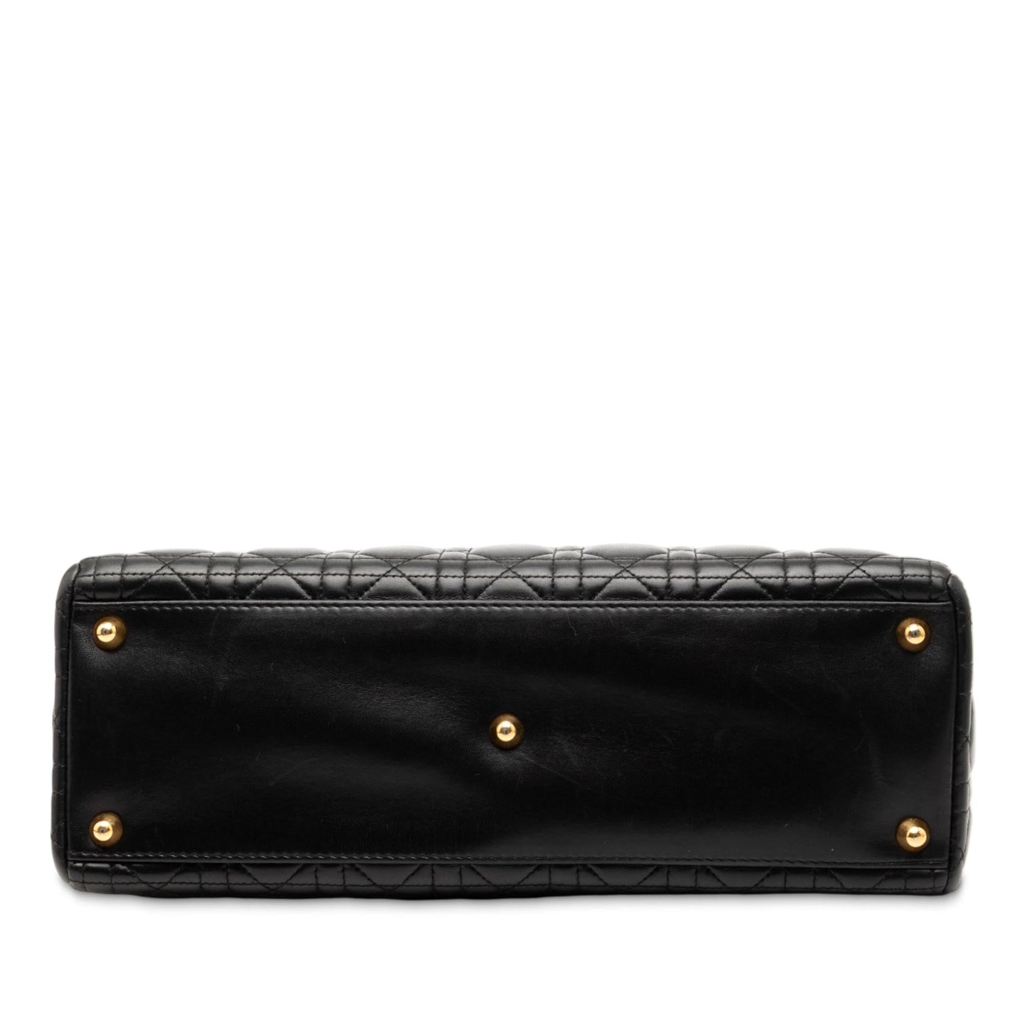 Dior Large Lambskin Cannage Lady Dior