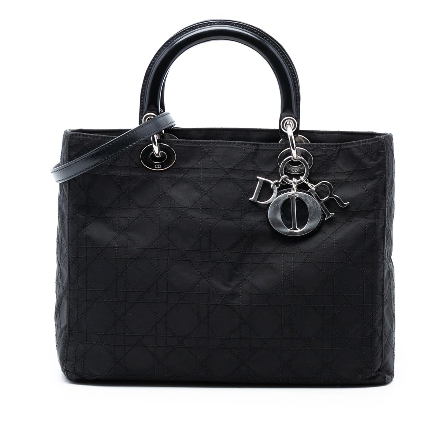 Dior Large Nylon Cannage Lady Dior