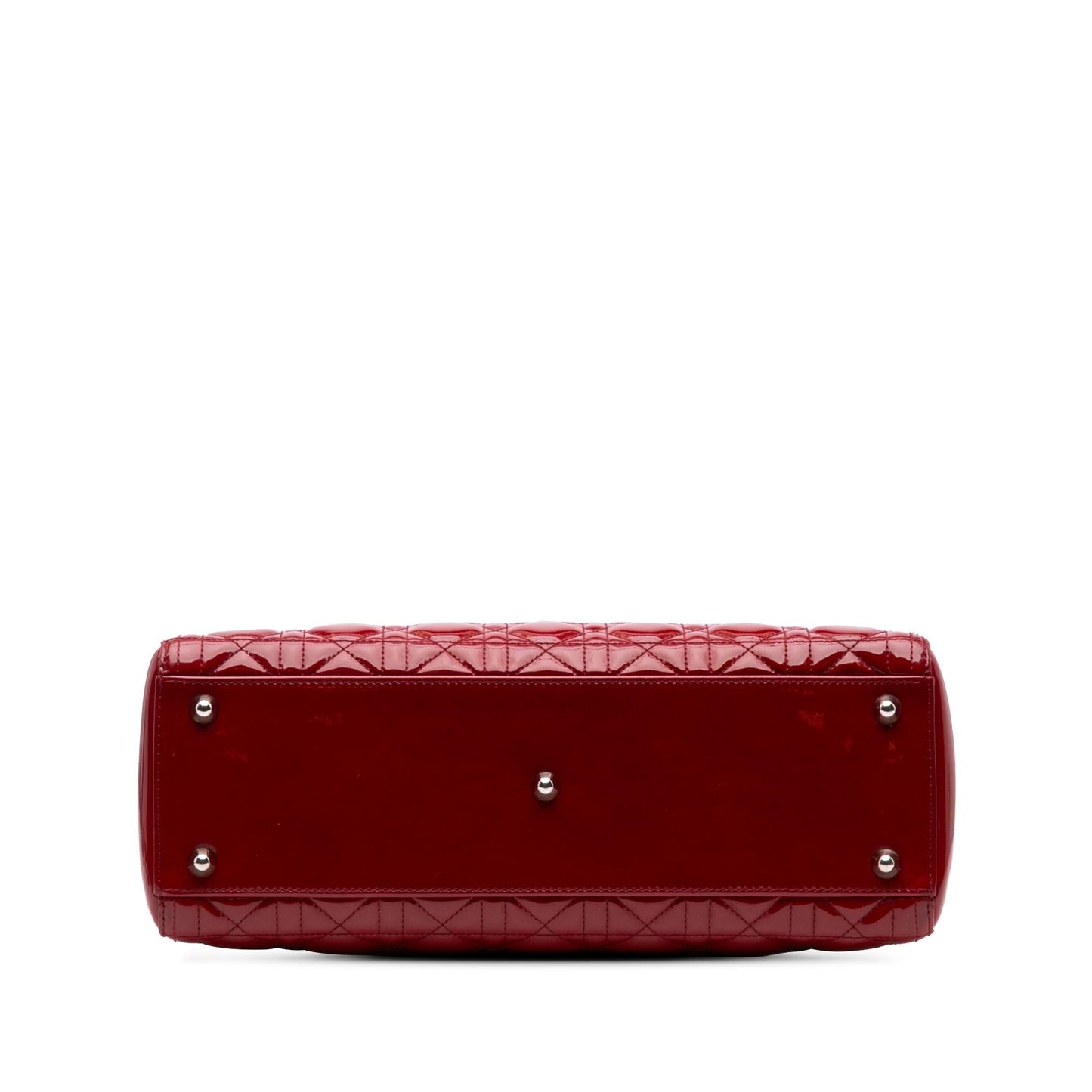 Dior Large Patent Cannage Lady Dior
