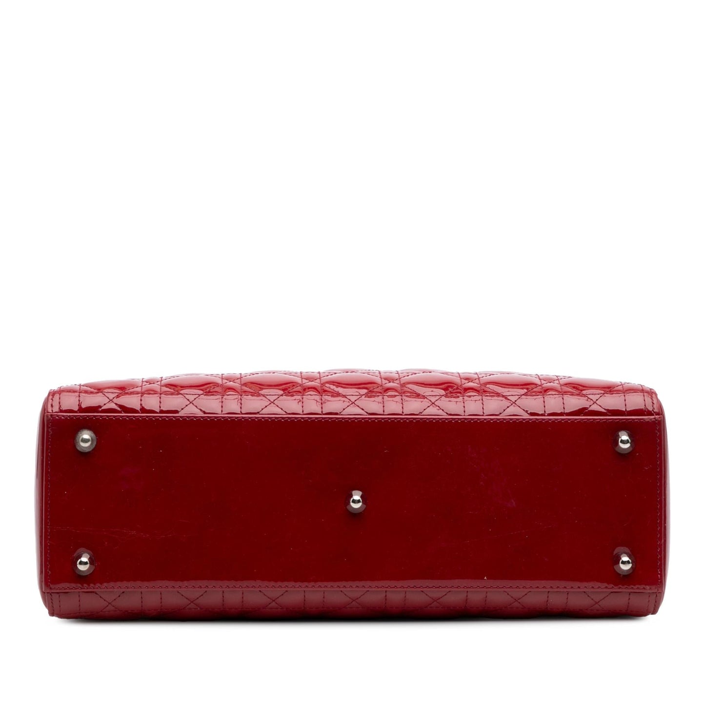Dior Large Patent Cannage Lady Dior