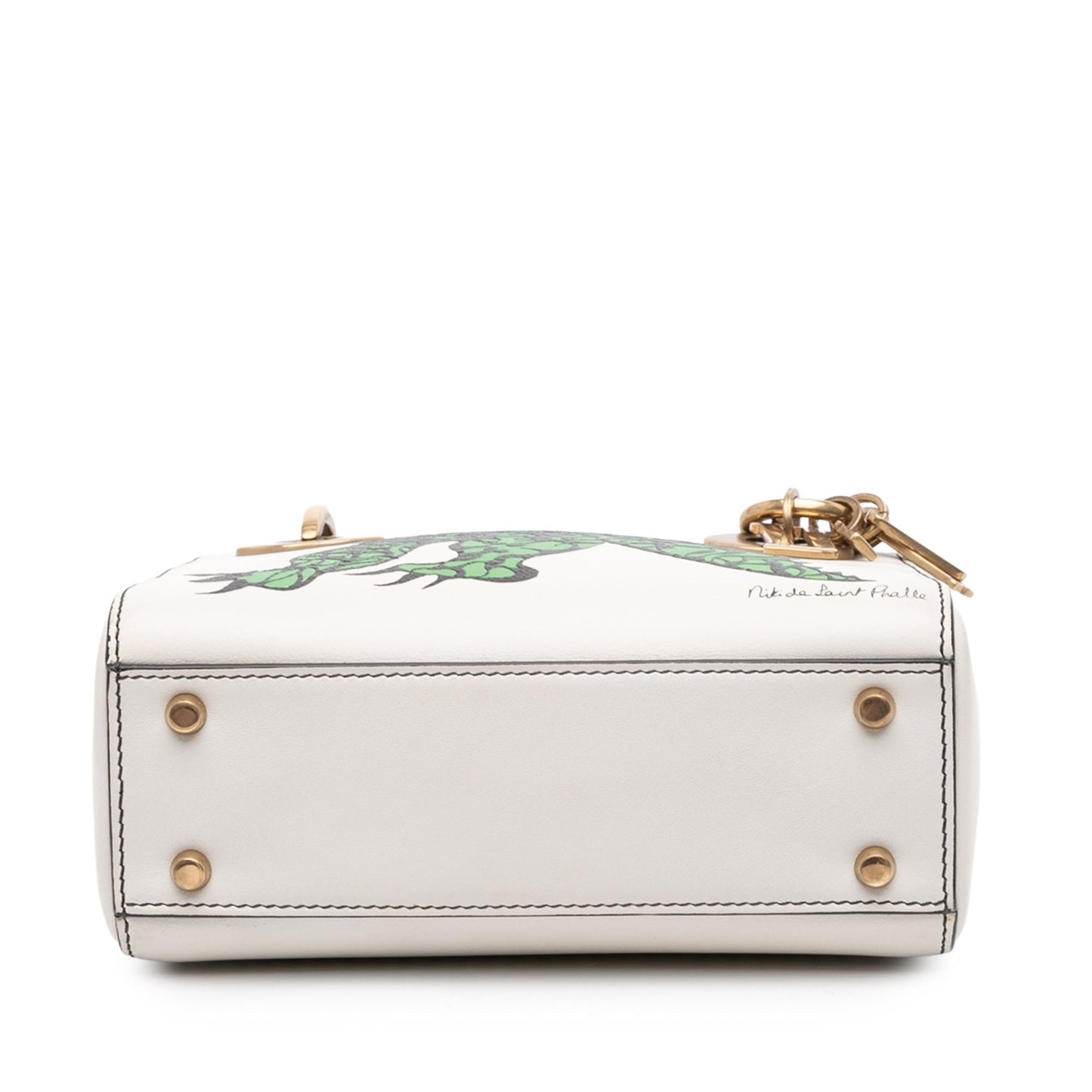 Dior Limited Edition Niki De Saint Phalle Mini Calfskin Dragon Lady Dior