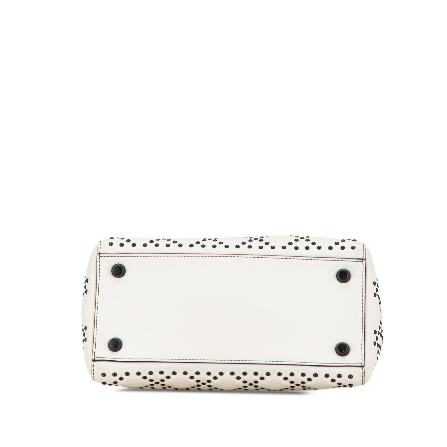 Dior Medium Calfskin Studded Lady Dior
