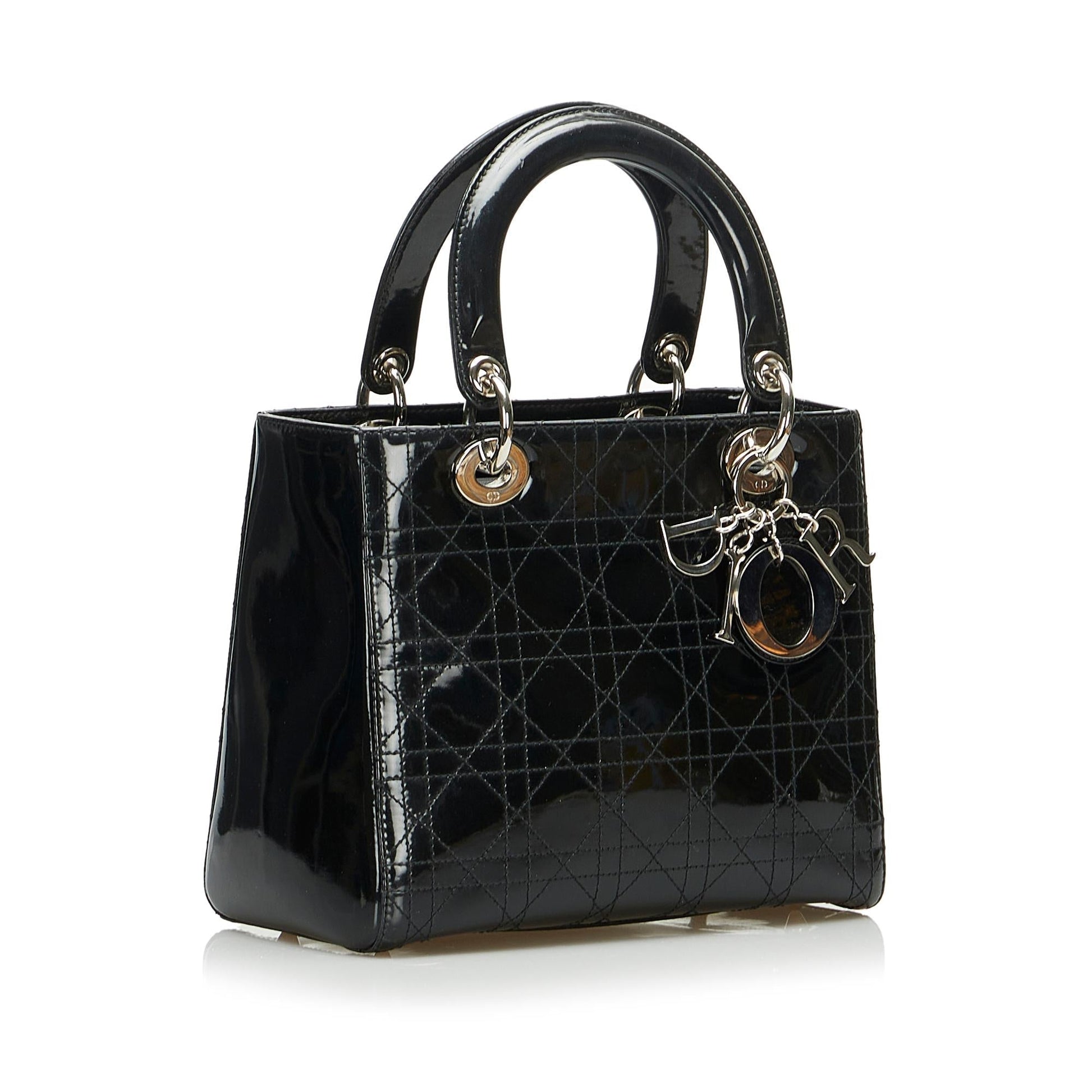 Saint Laurent Lady Dior Leather Mini Handbag