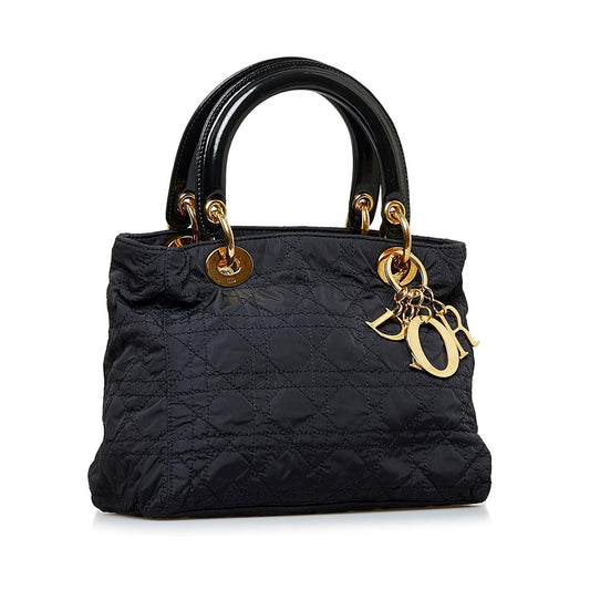 Saint Laurent Nylon Lady Dior Mini Handbag