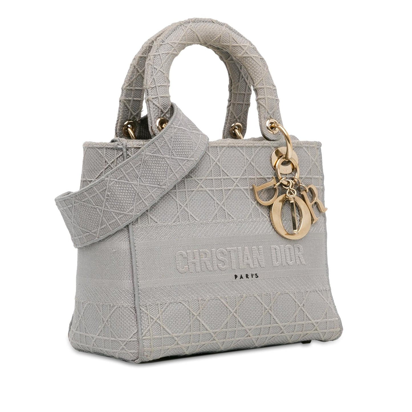Dior Medium Canvas Cannage Lady D Lite