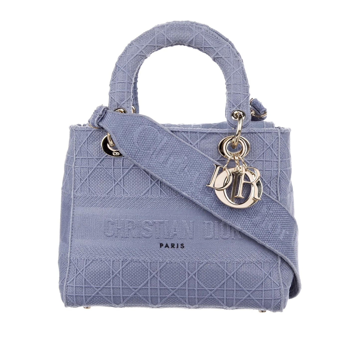 Dior Medium Canvas Cannage Lady D Lite