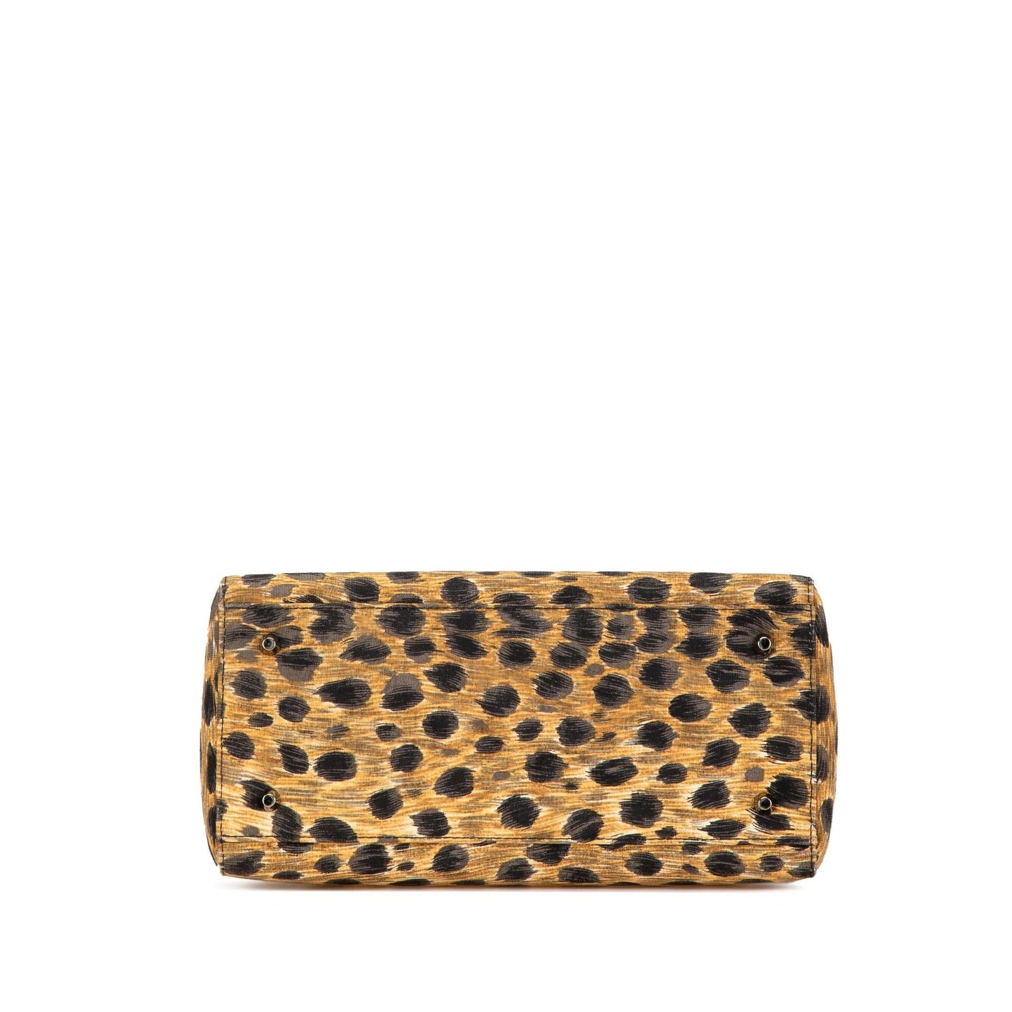 Dior Medium Canvas Leopard Print Lady Dior