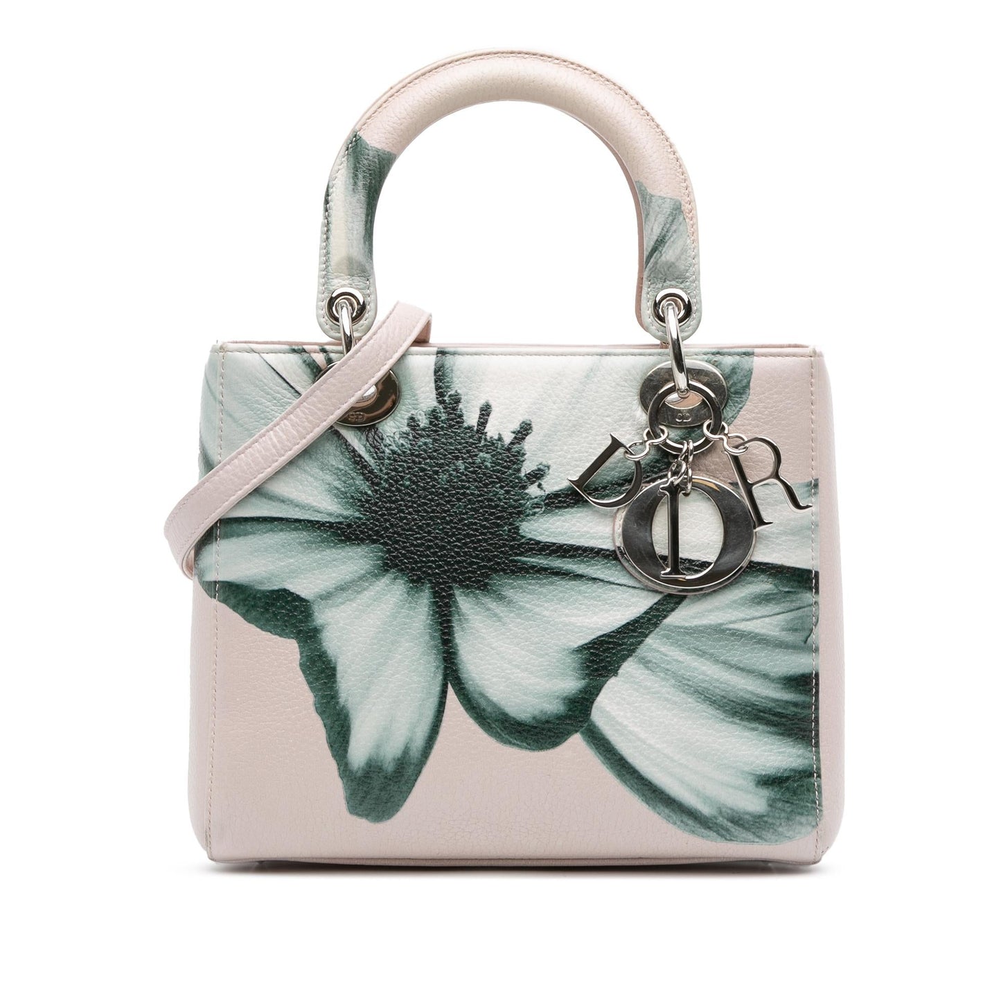 Dior Medium Deerskin Floral Printed Lady Dior