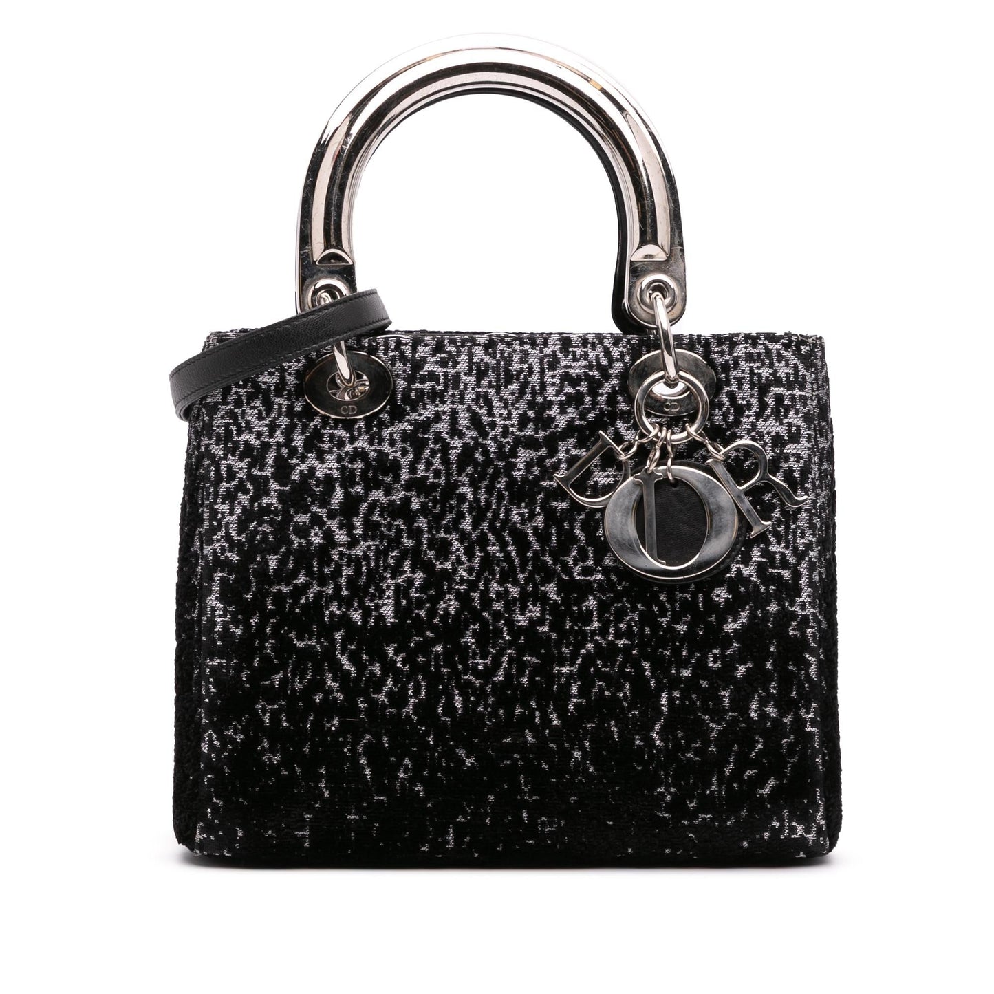 Dior Medium Fabric Lame Lady Dior