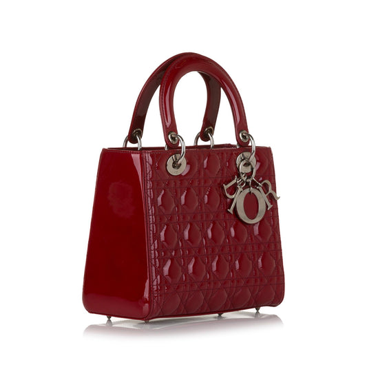 Saint Laurent Lady Dior Leather Mini Handbag