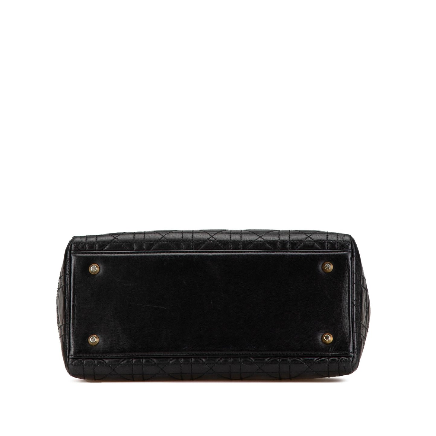 Dior Medium Lambskin Cannage Lady Dior