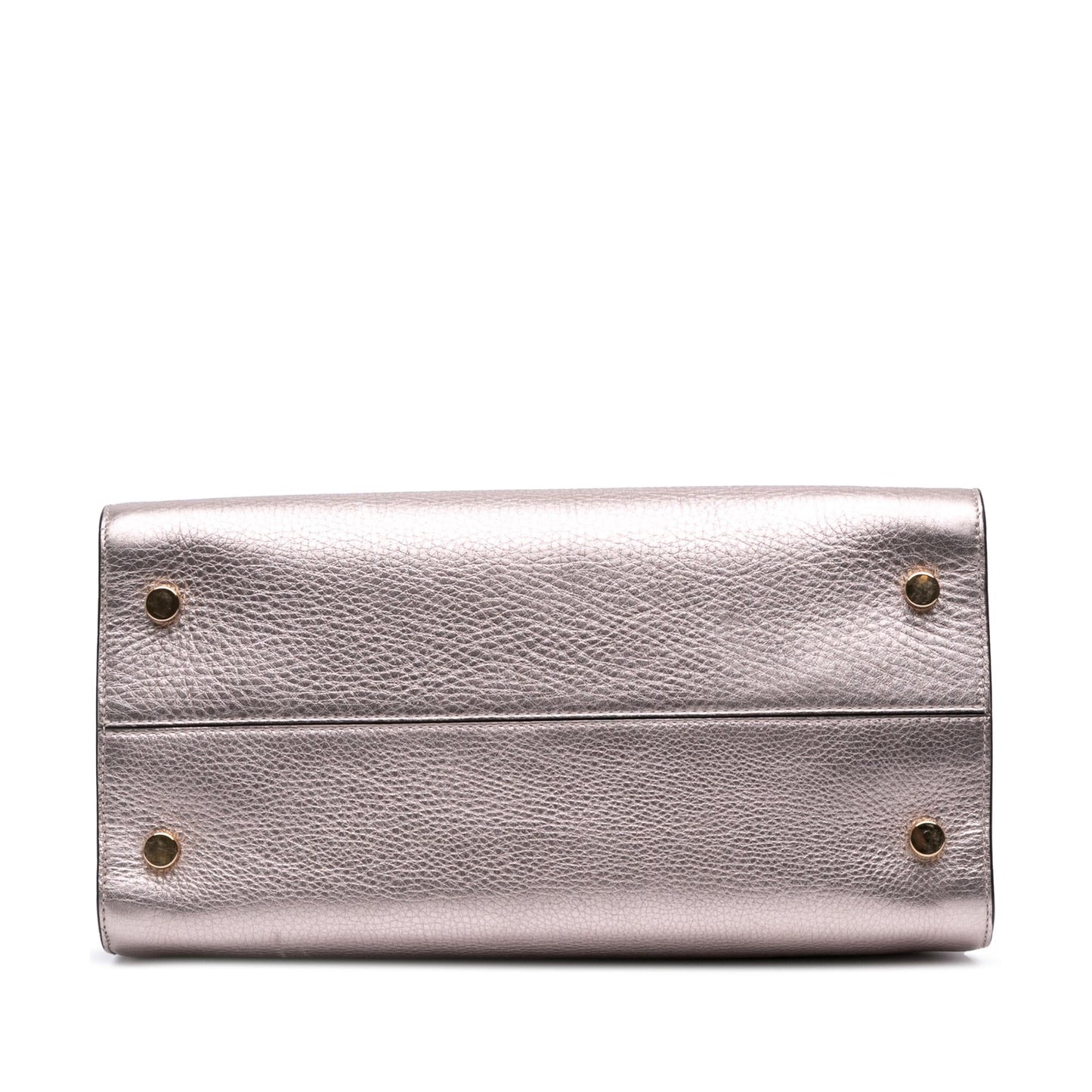 Dior Medium Metallic Grained Calfskin Diorever Satchel