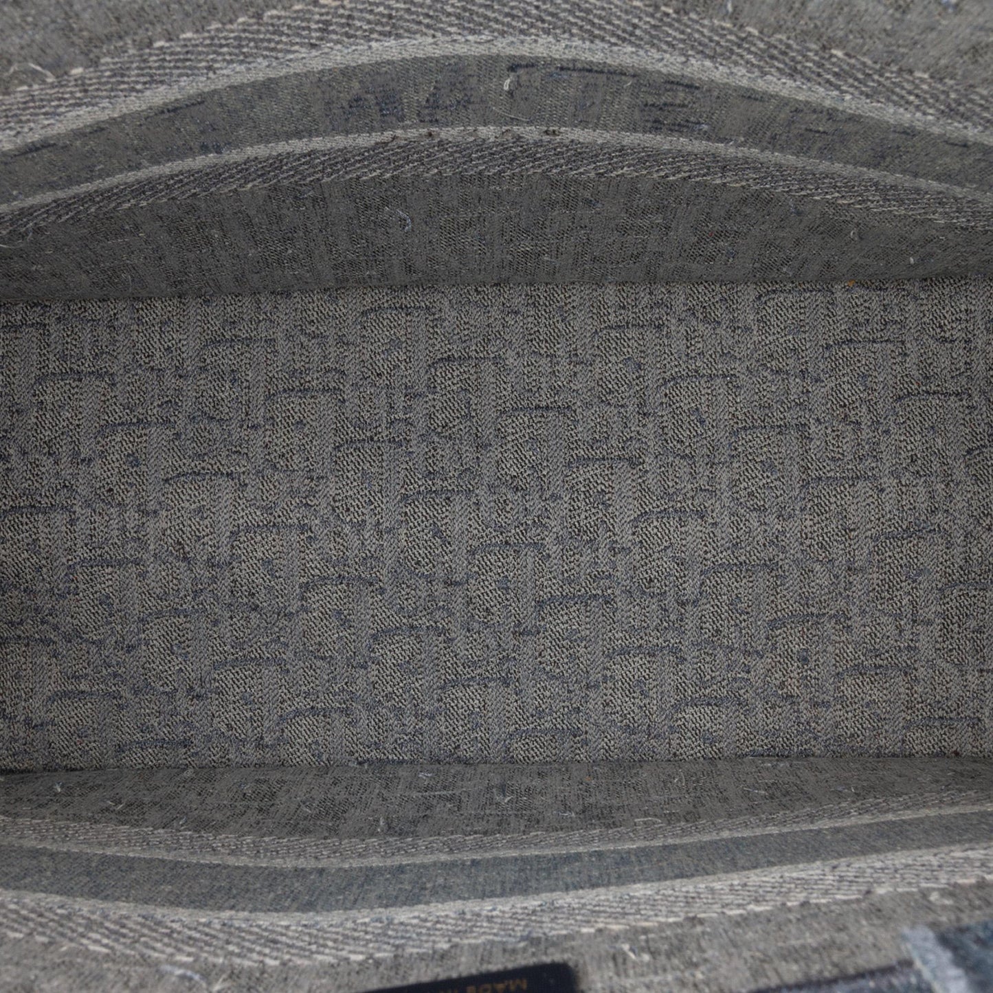 Dior Medium Oblique Denim Book Tote