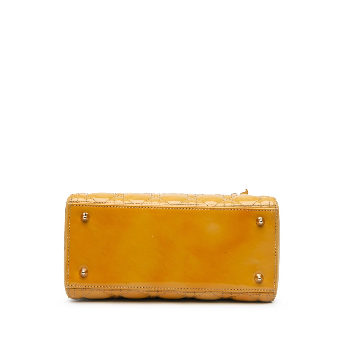 Dior Medium Patent Cannage Lady Dior