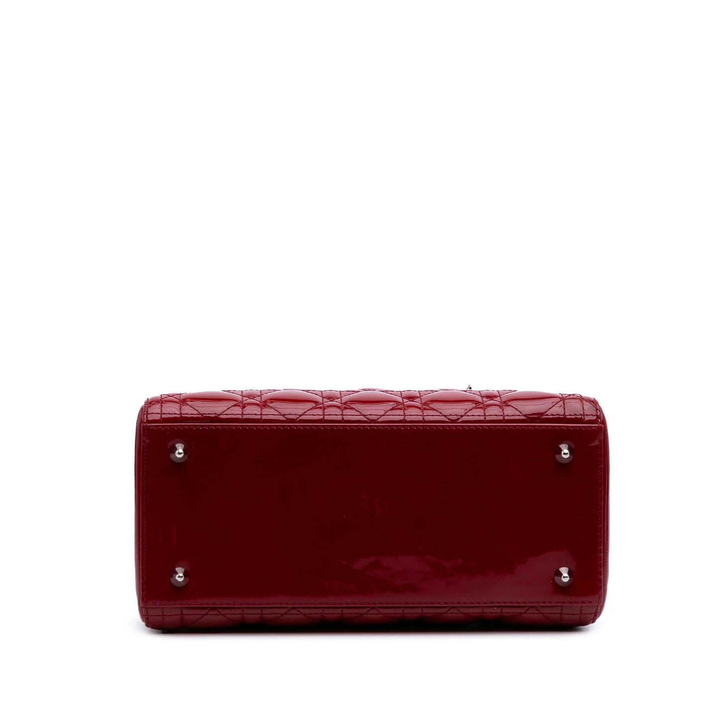Dior Medium Patent Cannage Lady Dior