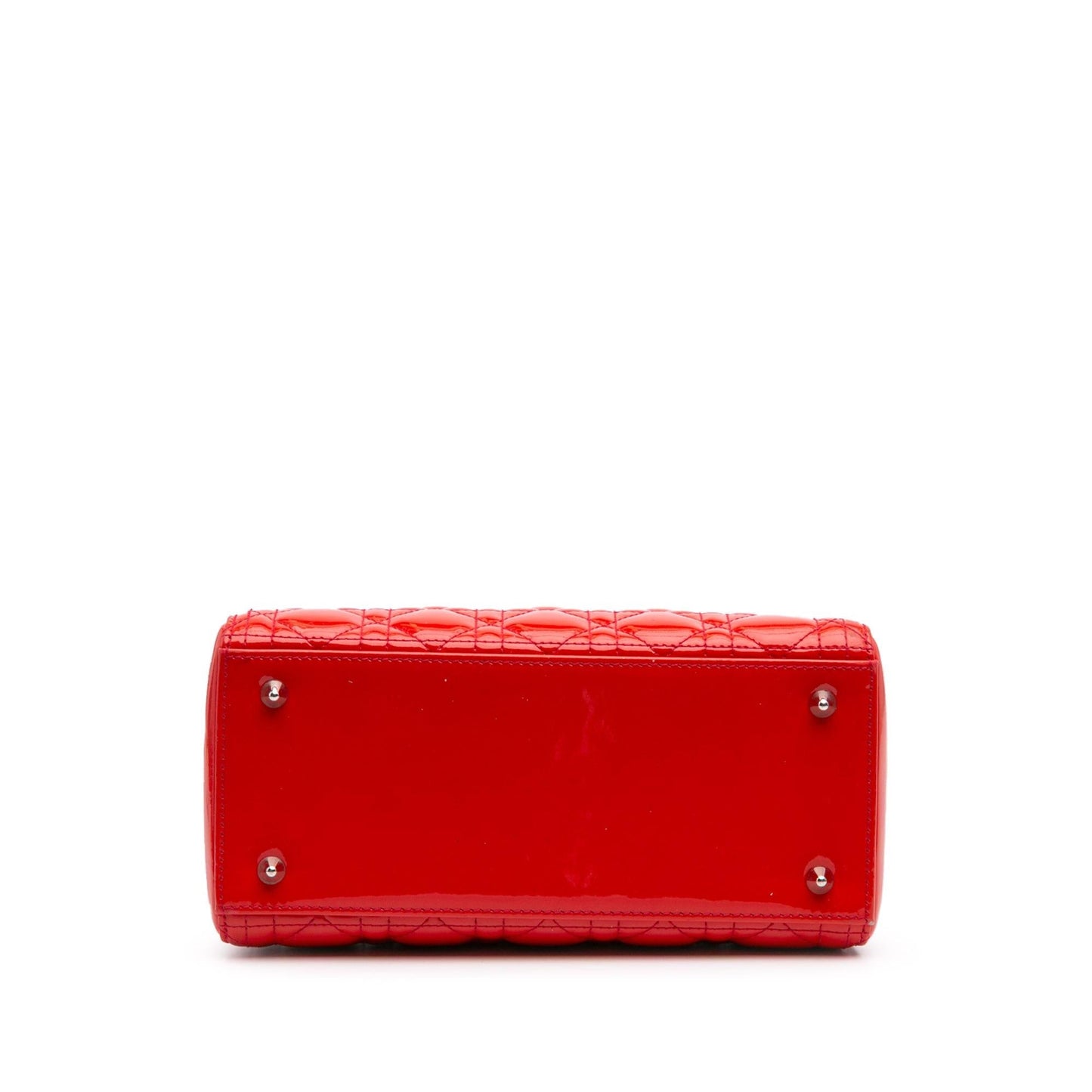 Dior Medium Patent Cannage Lady Dior