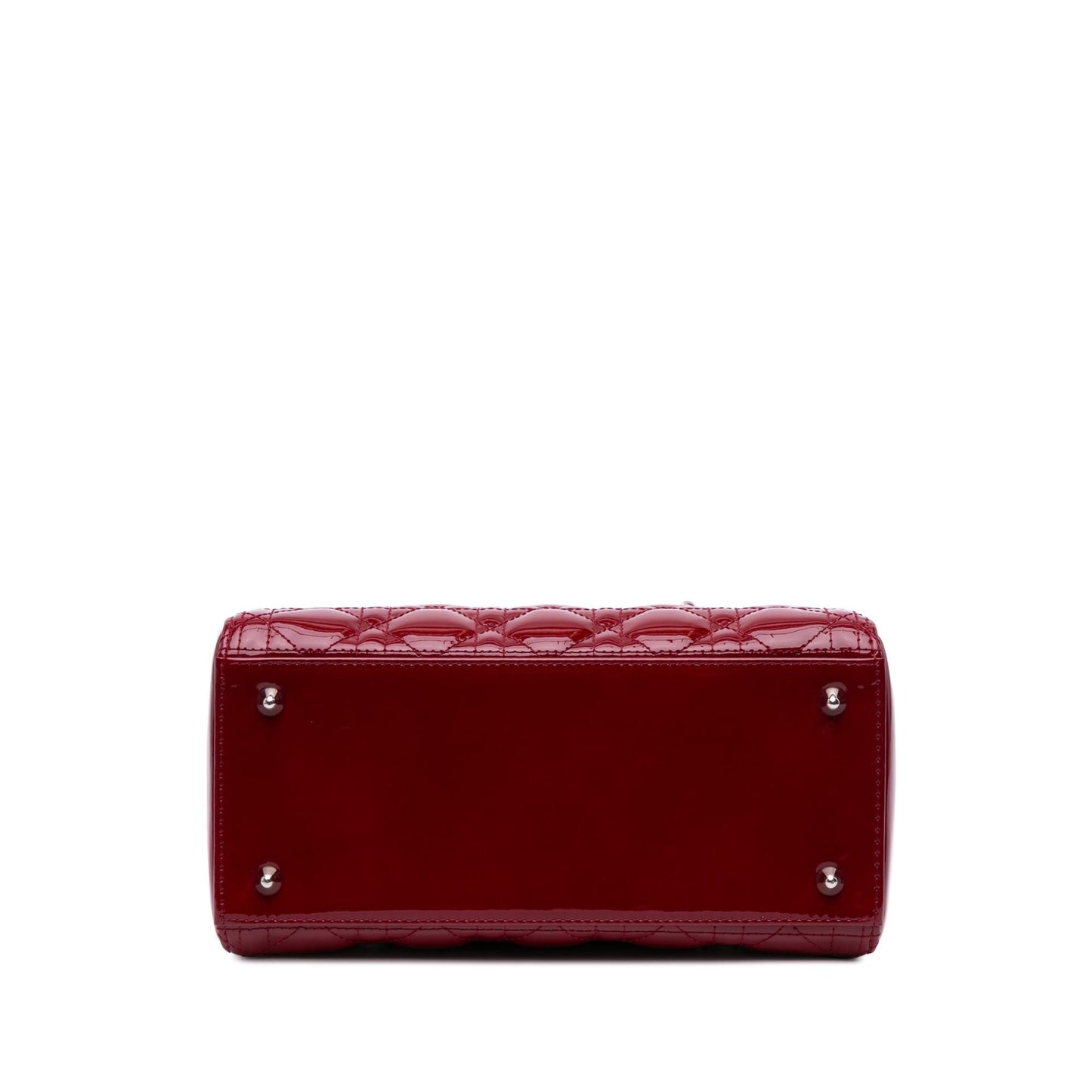 Dior Medium Patent Cannage Lady Dior