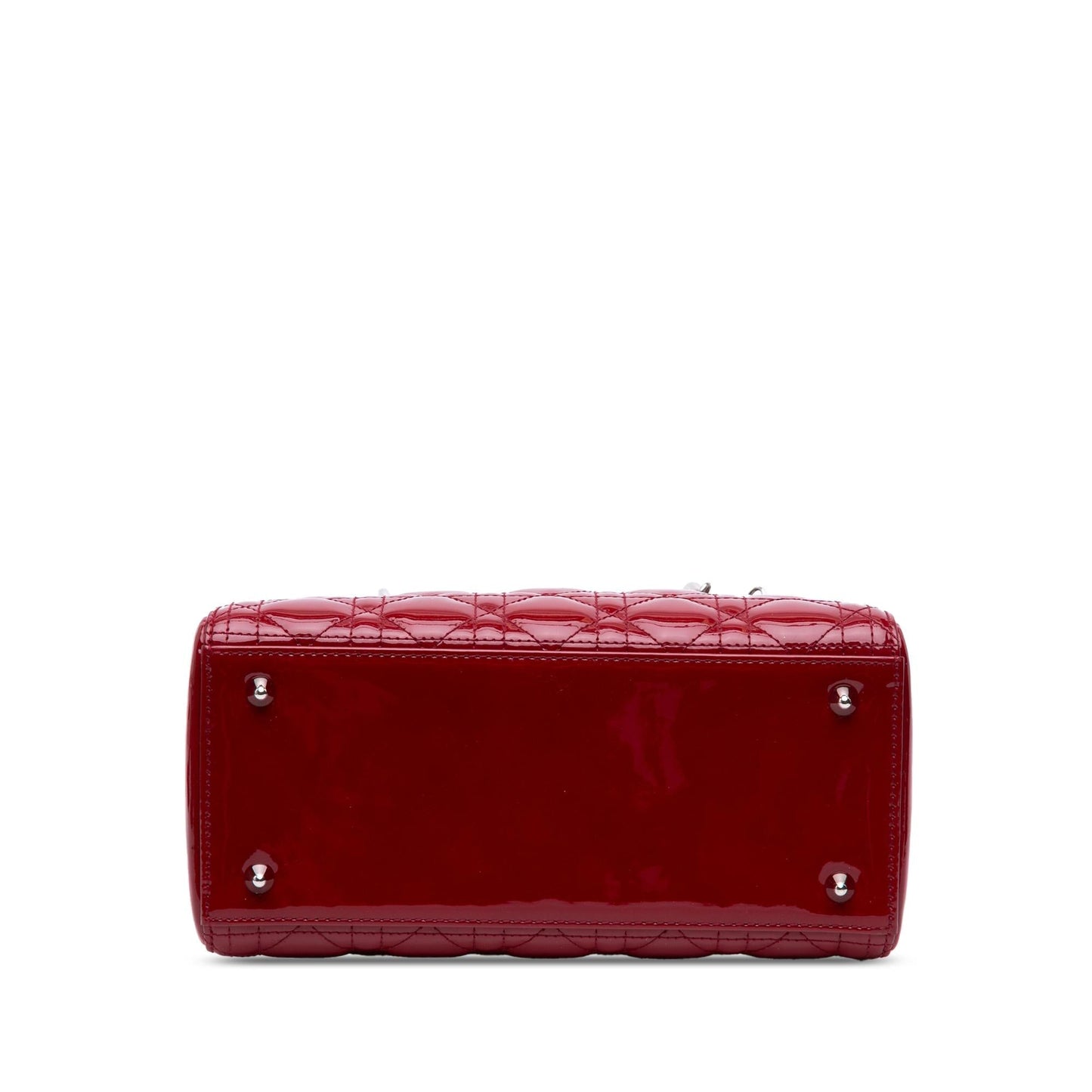 Dior Medium Patent Cannage Lady Dior