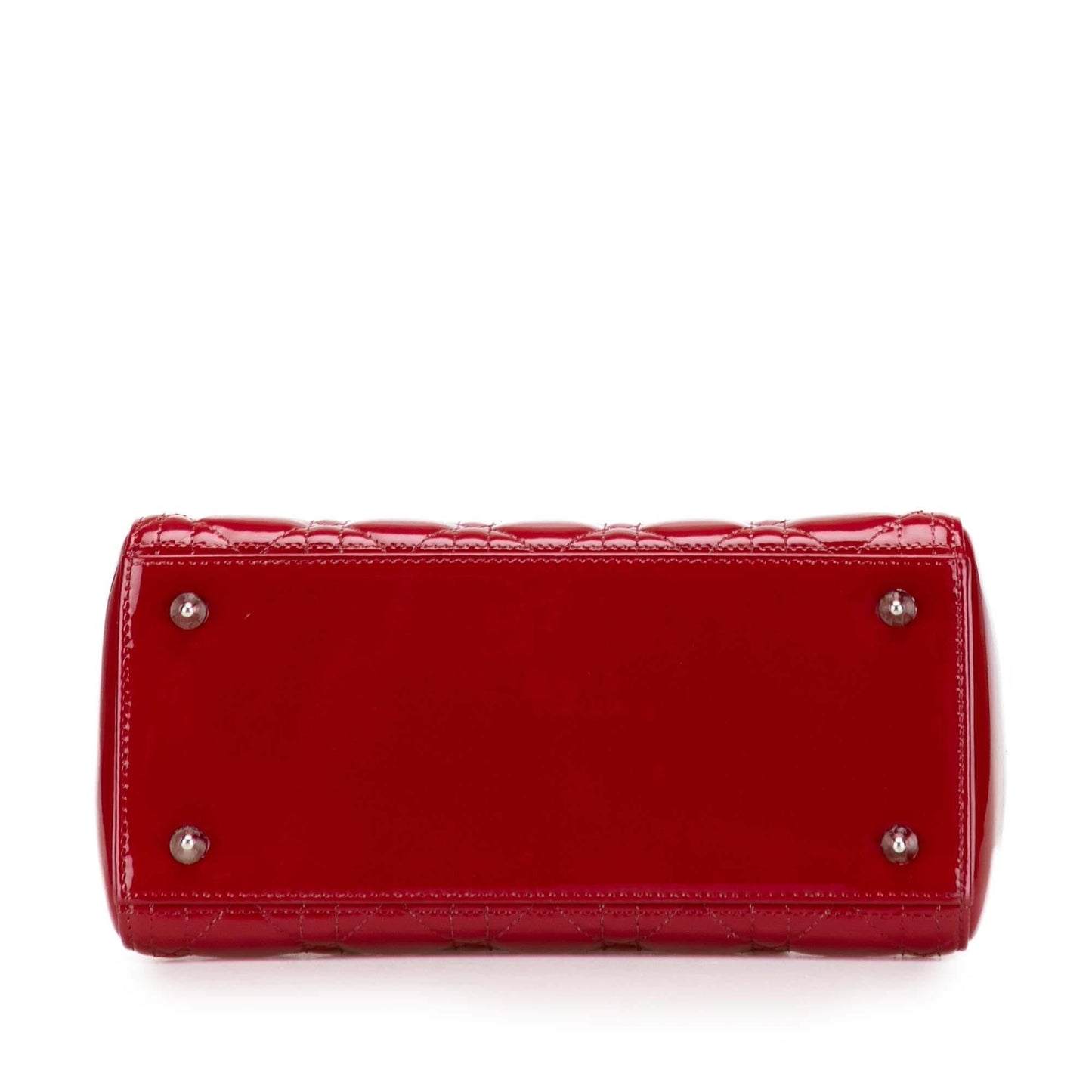 Dior Medium Patent Cannage Lady Dior