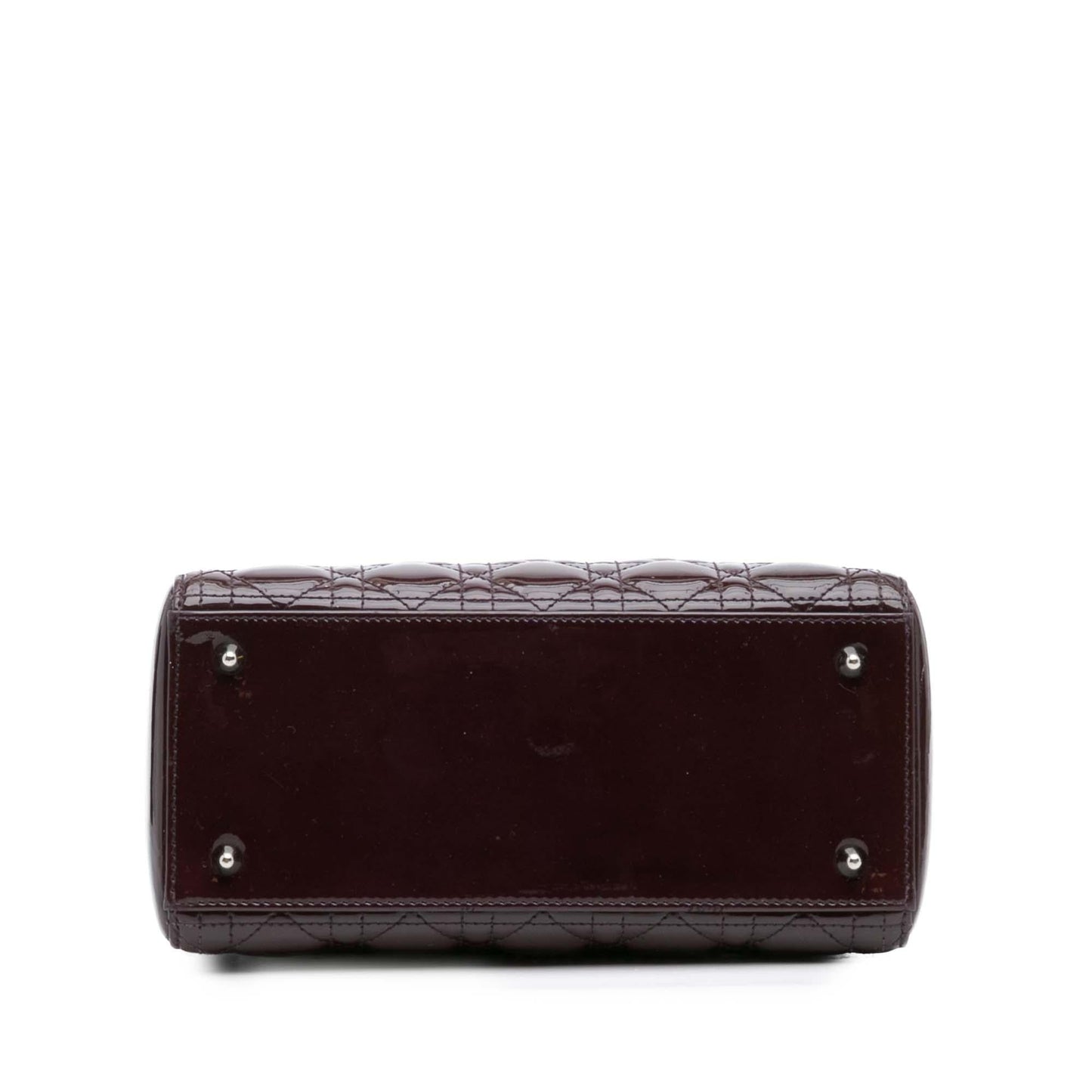 Dior Medium Patent Cannage Lady Dior