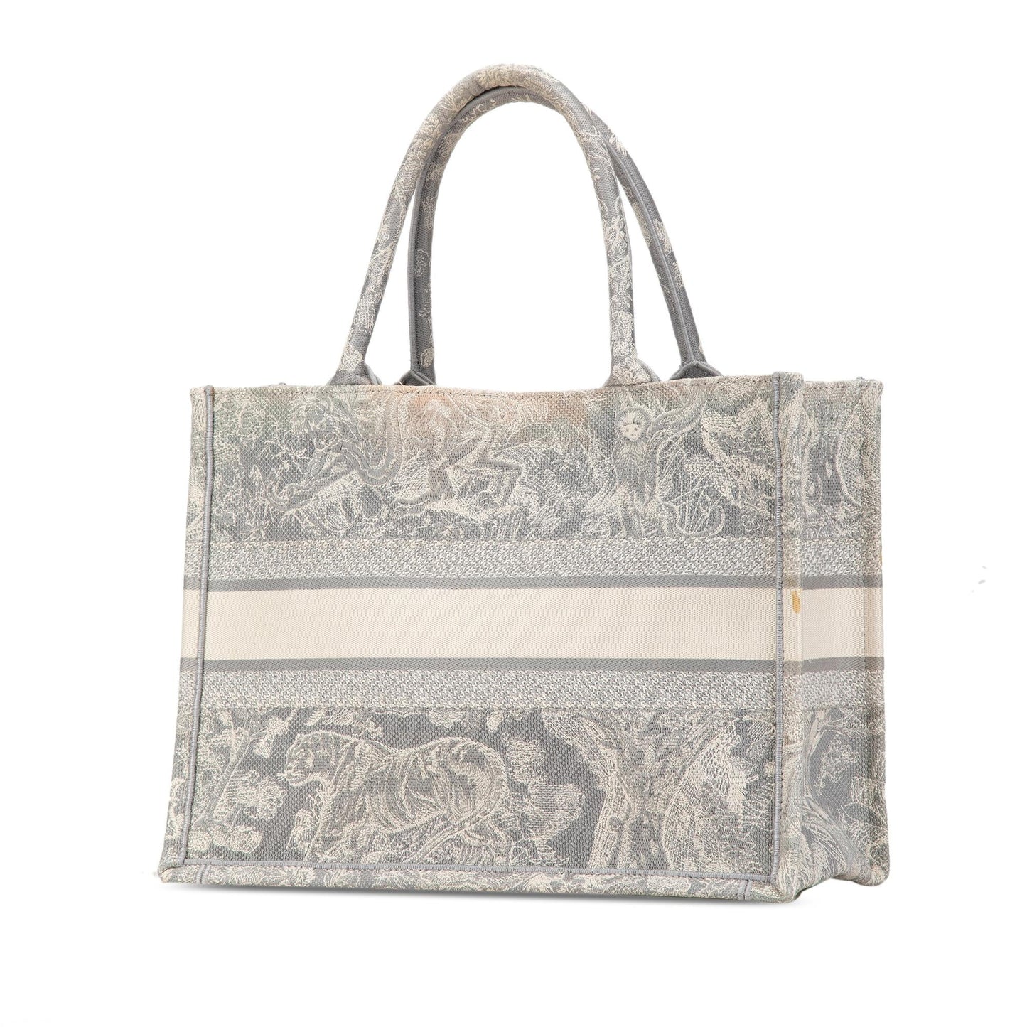Dior Medium Toile de Jouy Reverse Embroidered Book Tote