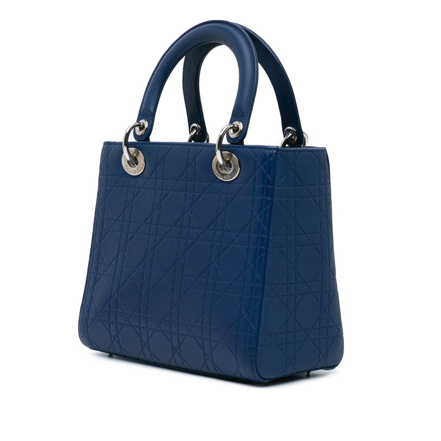 Dior Medium Ultra Matte Calfskin Cannage Lady Dior