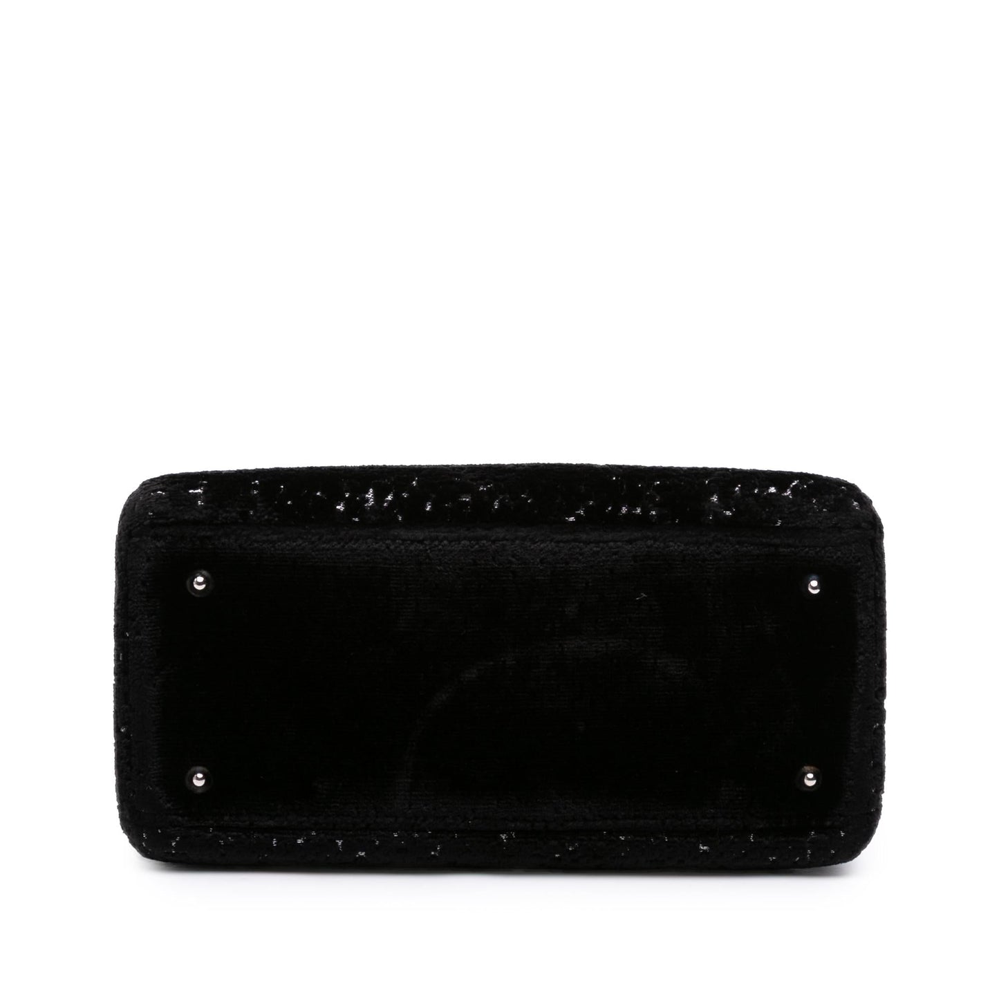 Dior Medium Velvet and Canvas Lady Dior