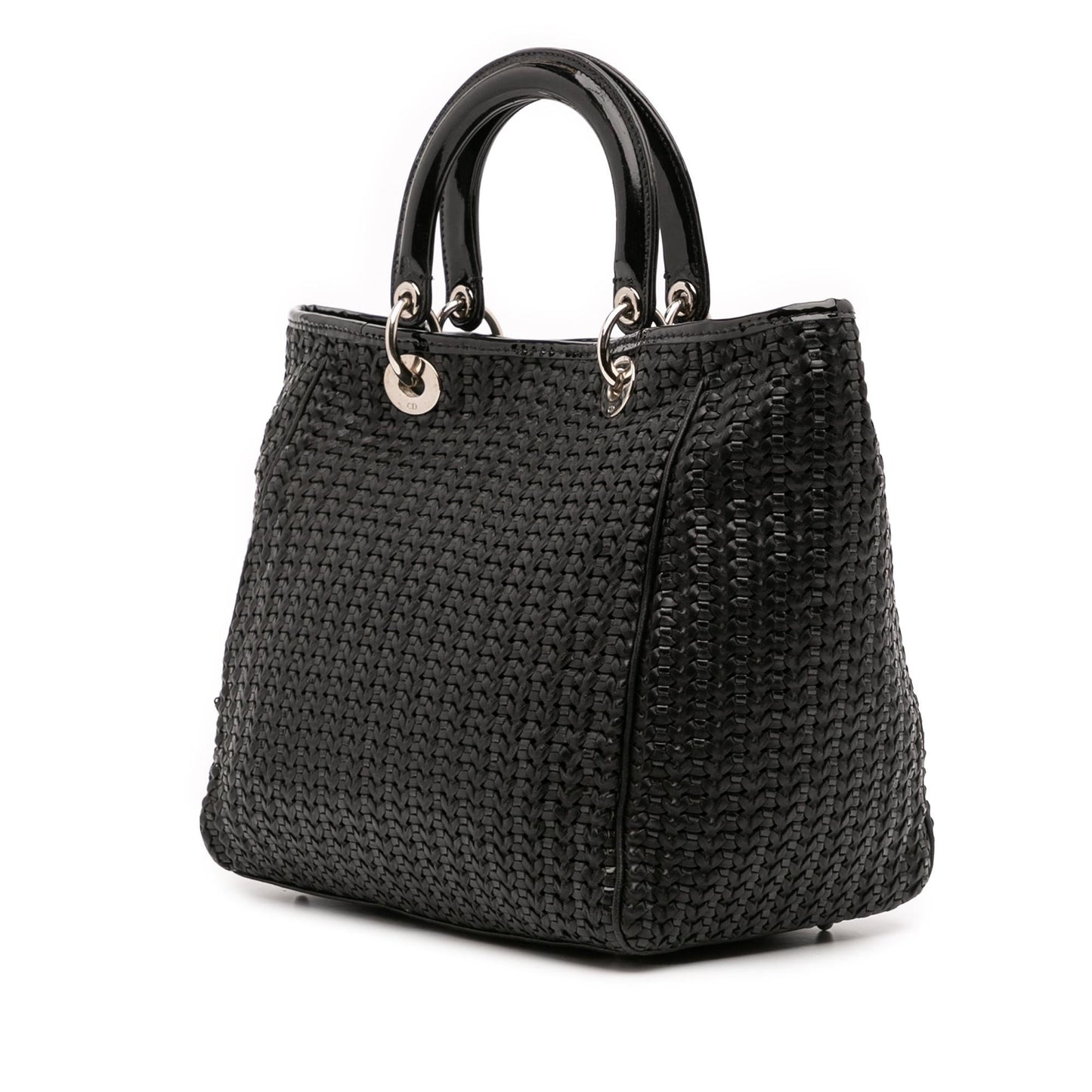 Dior Medium Woven Leather Soft Lady Dior