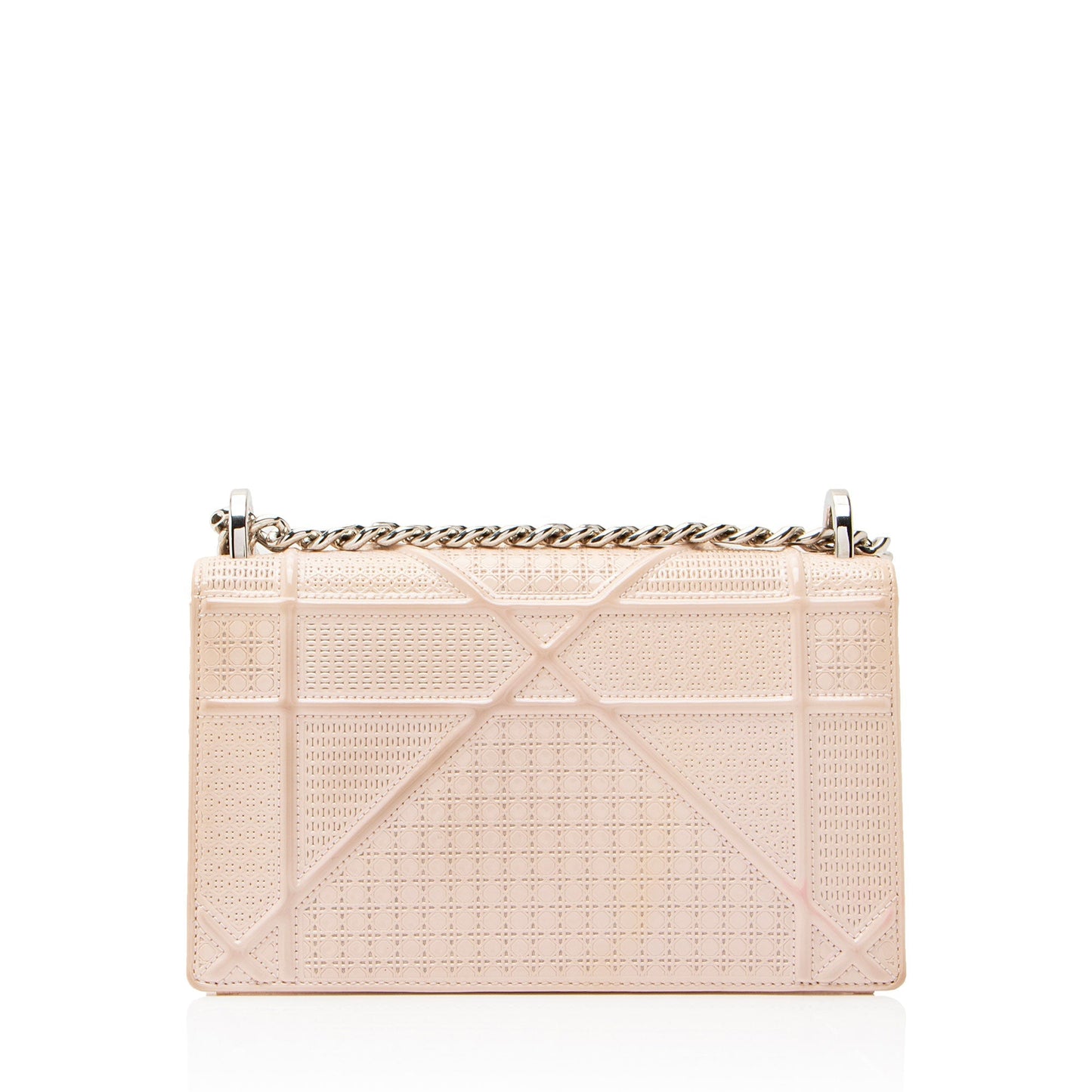 Dior Micro Cannage Patent Leather Diorama Small Shoulder Bag