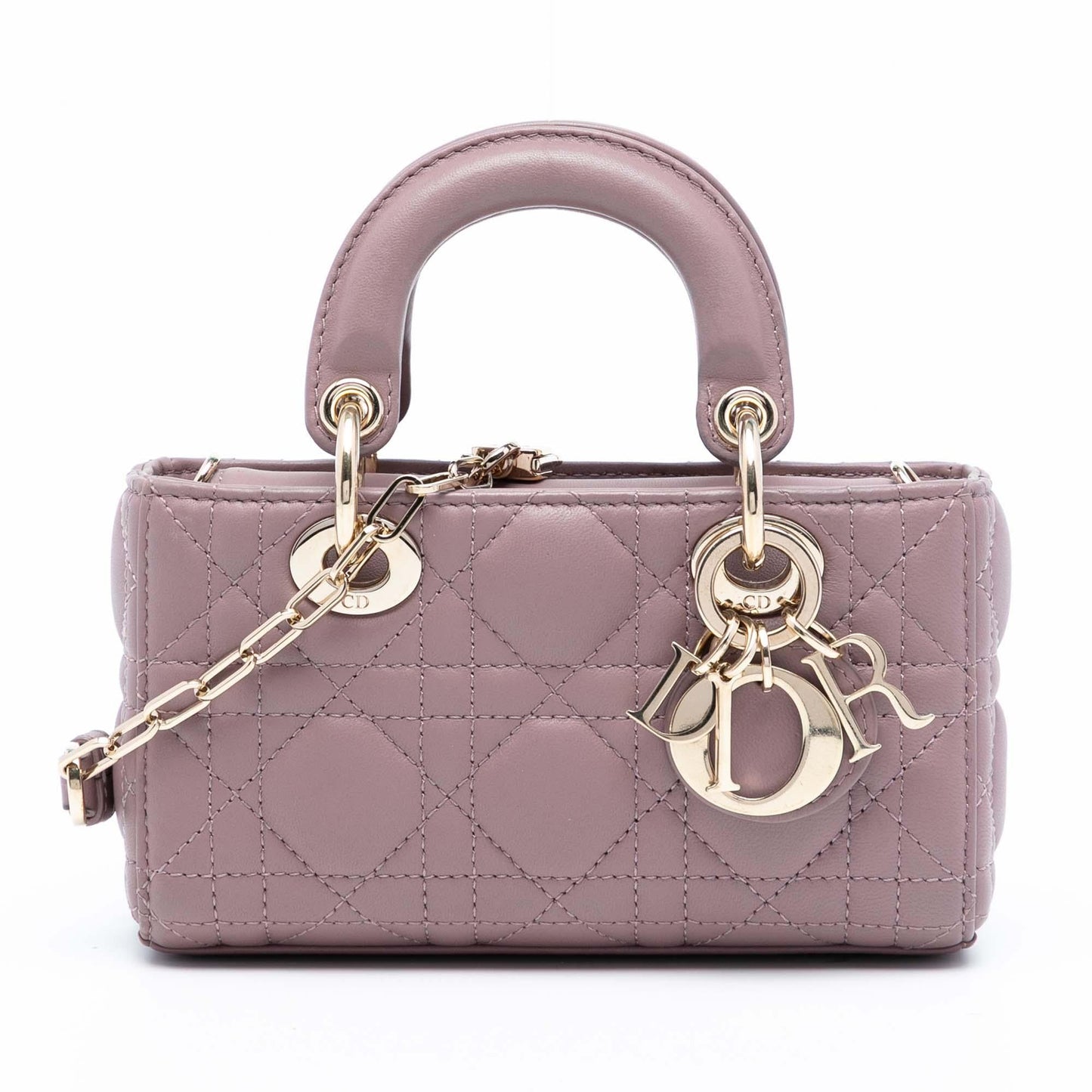 Dior Micro Lambskin Cannage Lady D Joy