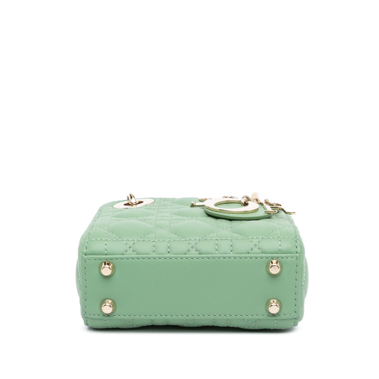 Dior Micro Lambskin Cannage Lady Dior
