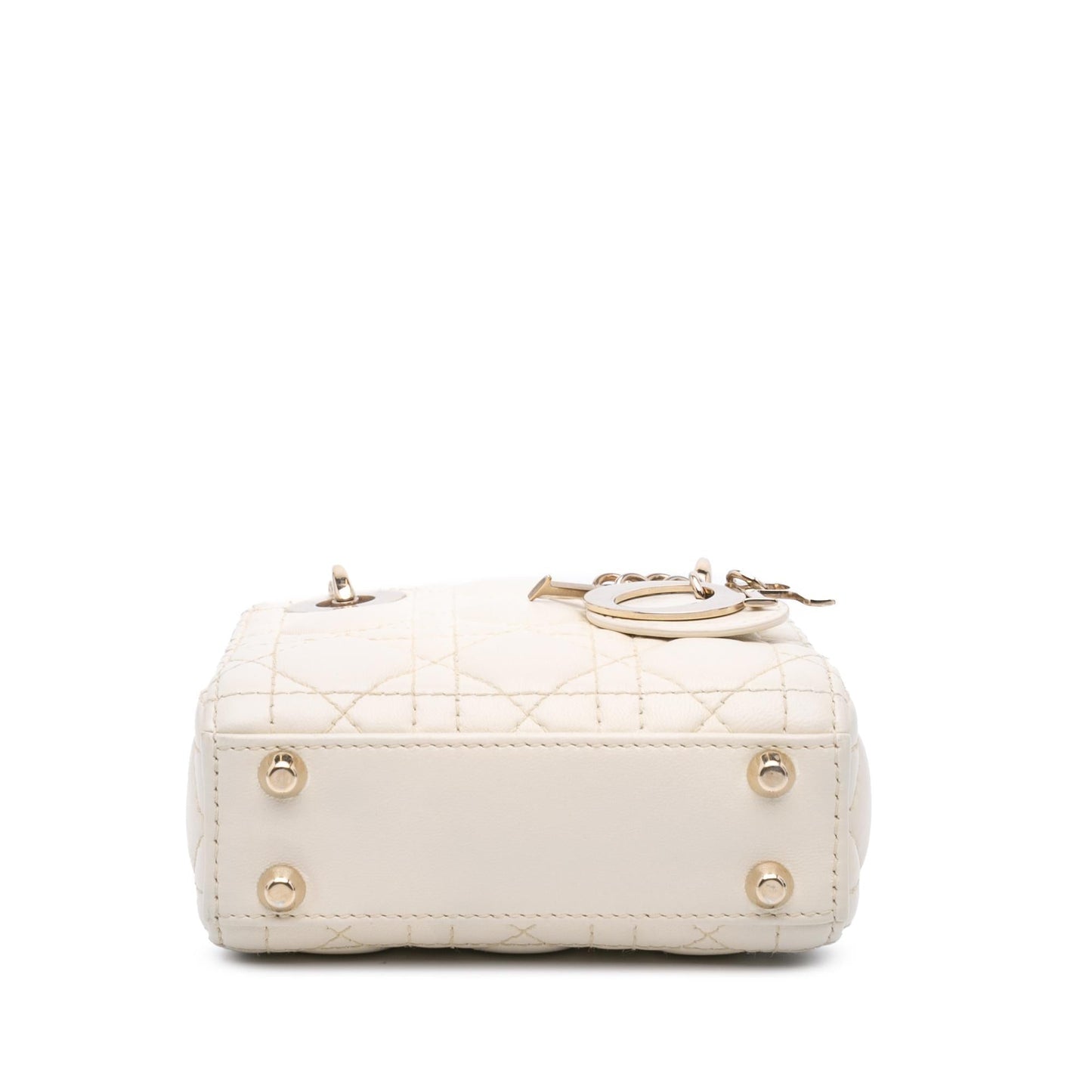 Dior Micro Lambskin Cannage Lady Dior