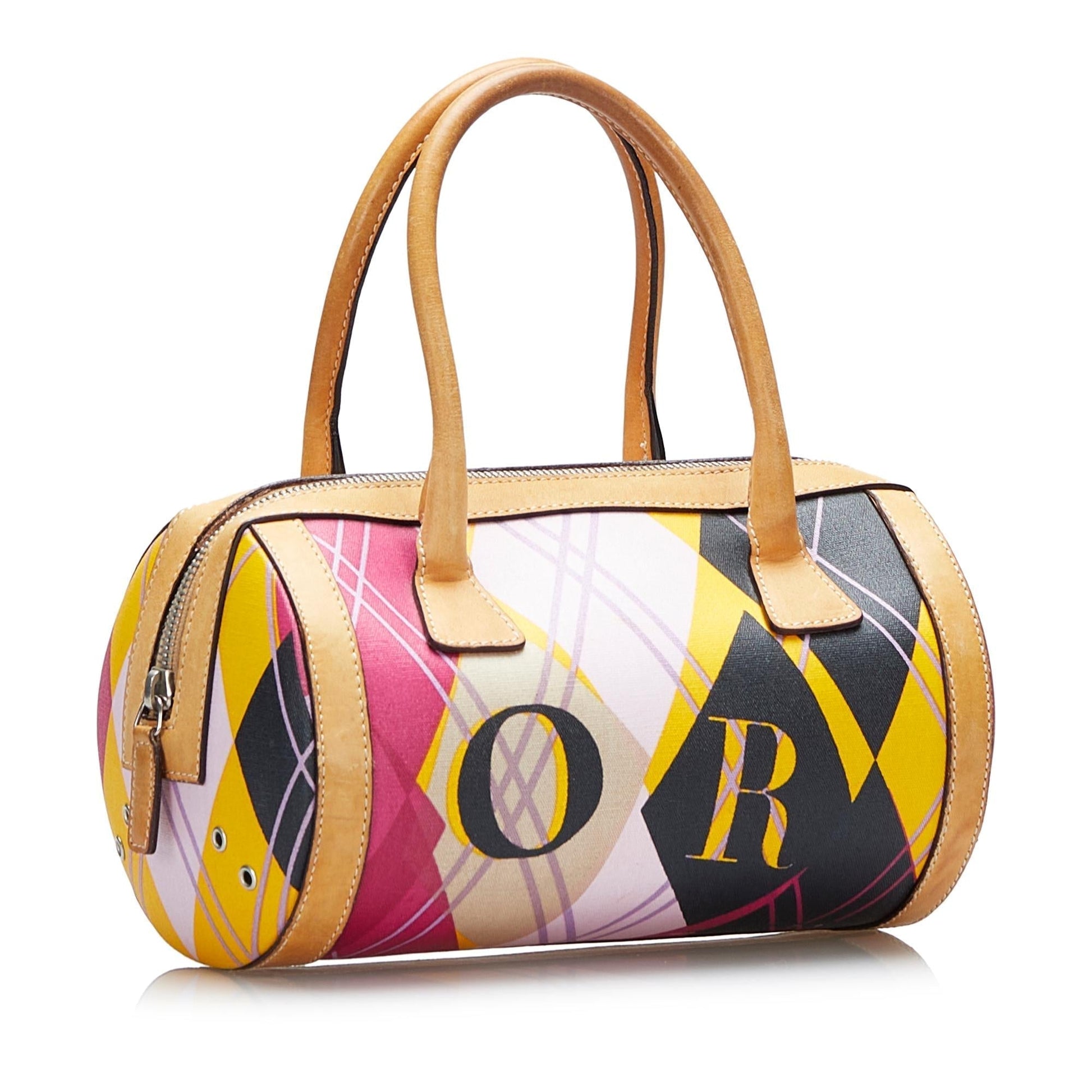 Saint Laurent Mini Canvas Handbag