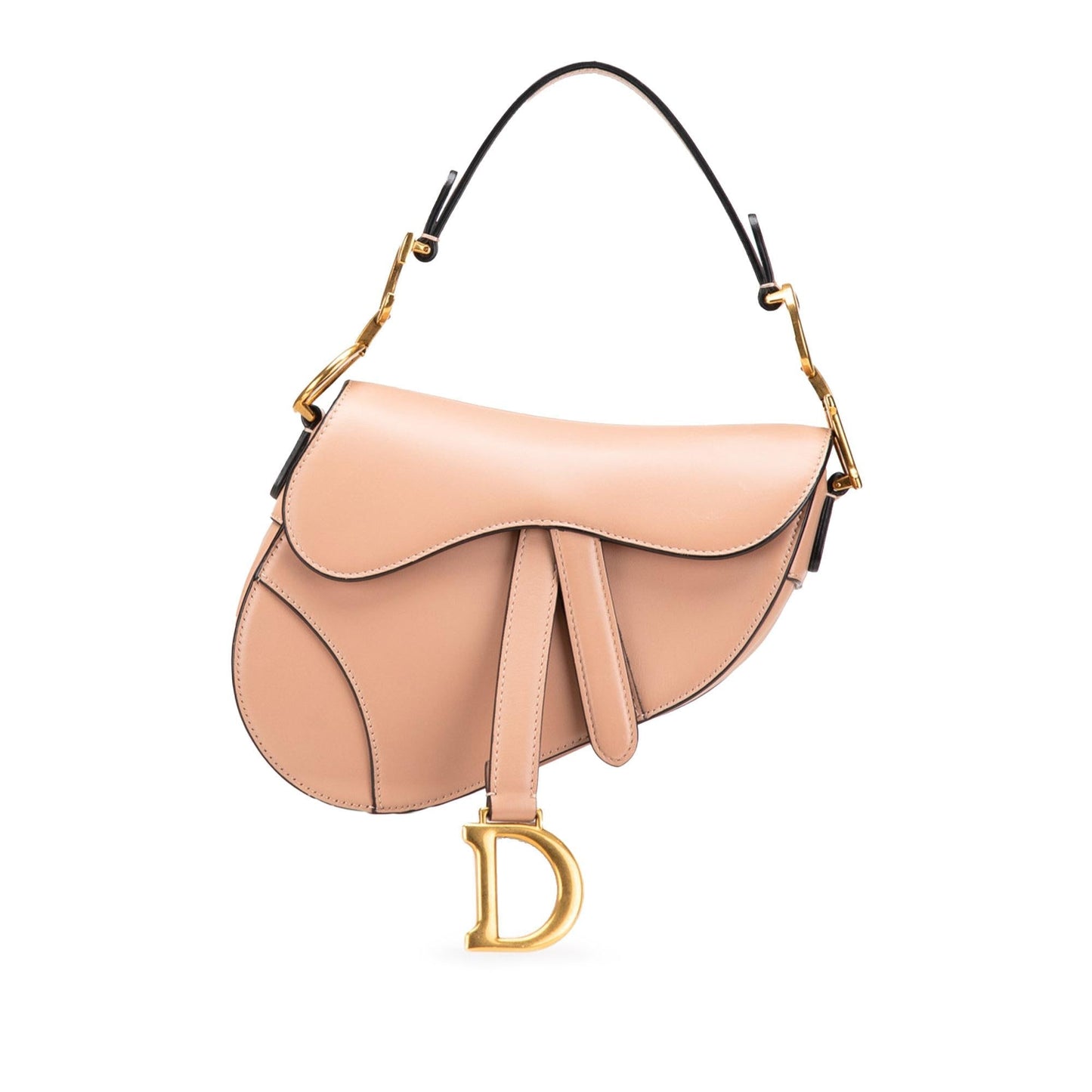 Dior Mini Calfskin Saddle Bag