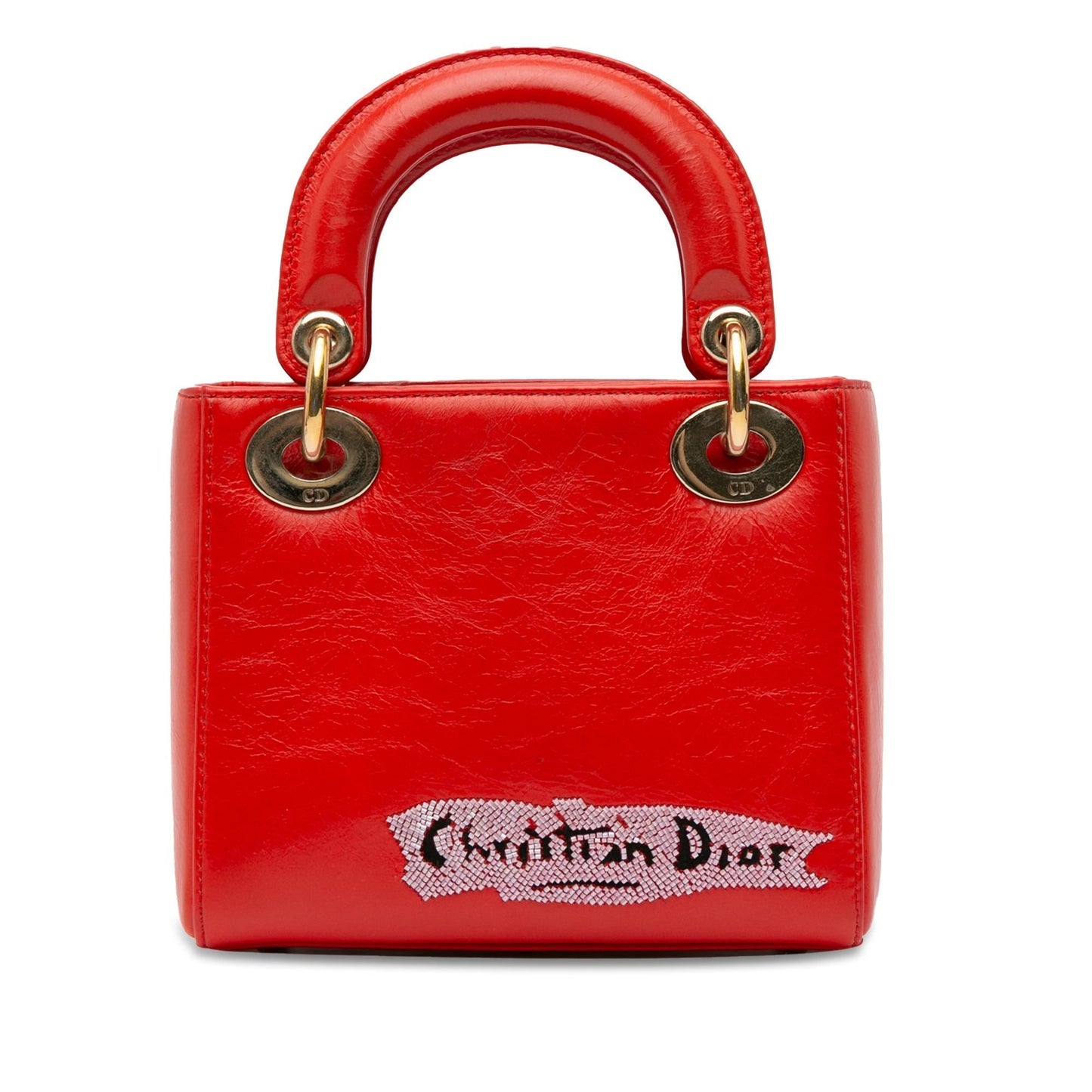 Dior Mini Calfskin Sequin Embellished Lady Dior (SHG-jwI5RT)
