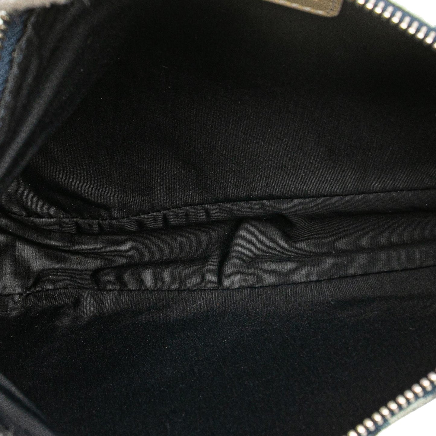 Dior Mini Diorissimo Canvas Saddle Pochette