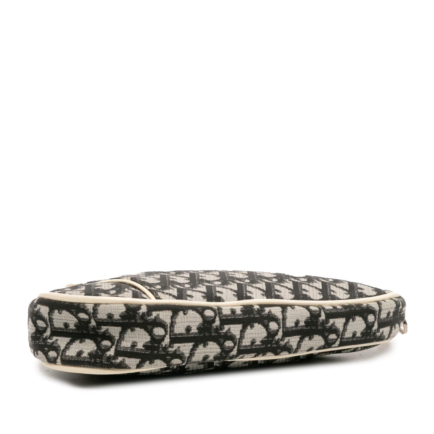Dior Mini Diorissimo Canvas Saddle Pochette