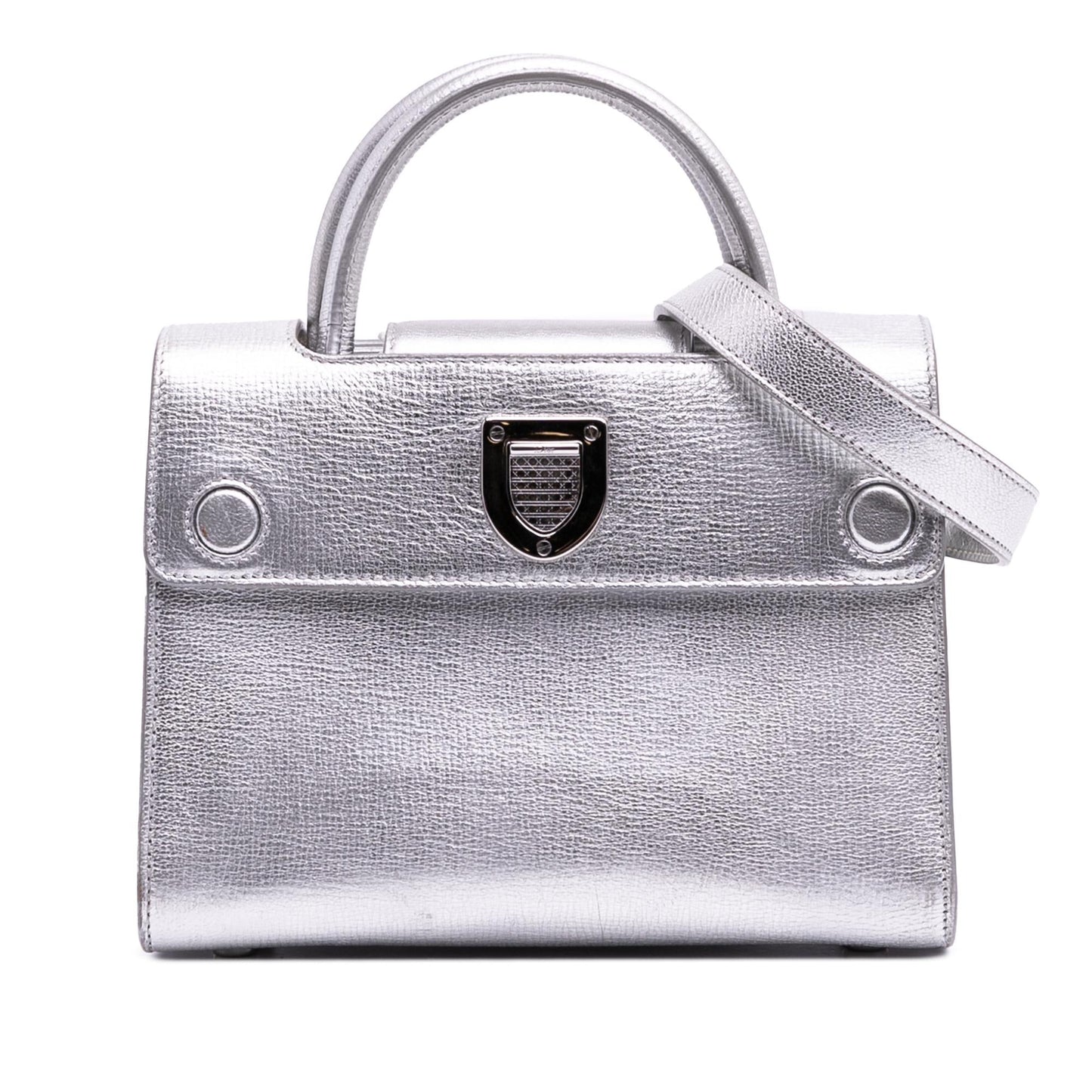Dior Mini Grained Calfskin Diorever Satchel