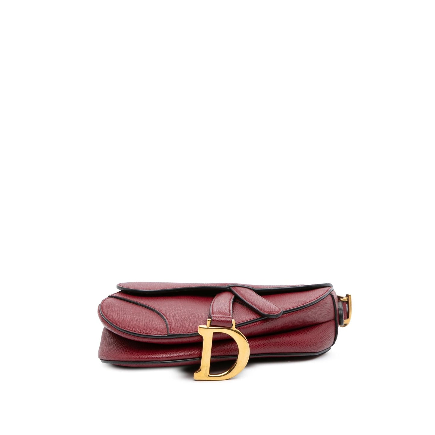 Dior Mini Grained Calfskin Saddle Bag