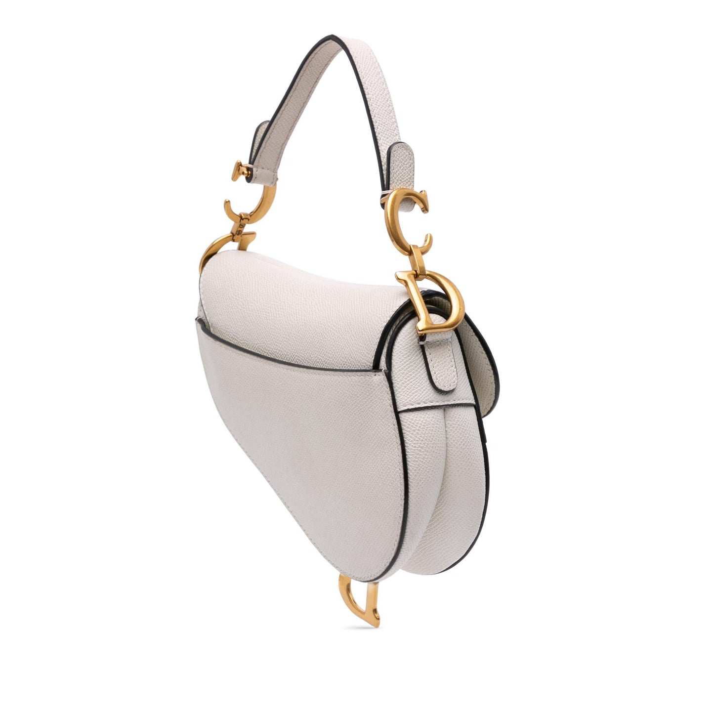 Dior Mini Grained Calfskin Saddle Bag