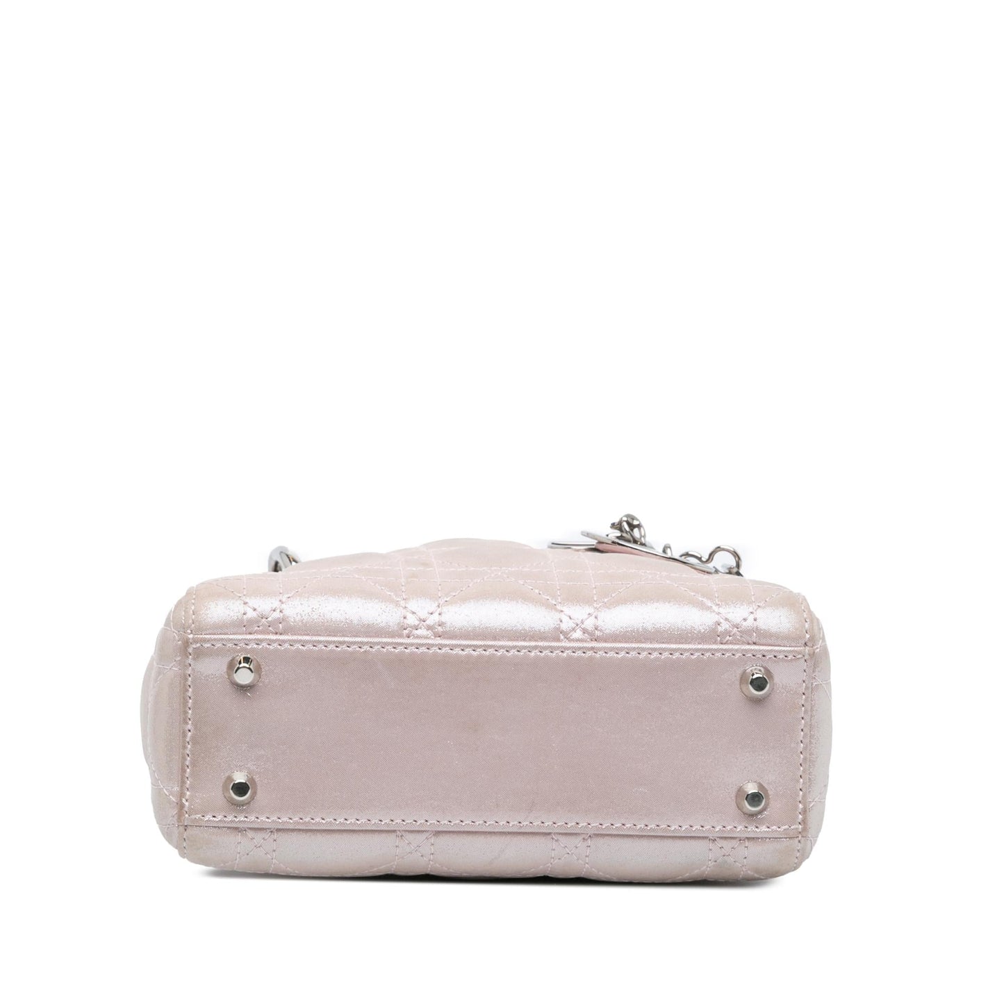 Dior Mini Iridescent Lambskin Cannage Lady Dior