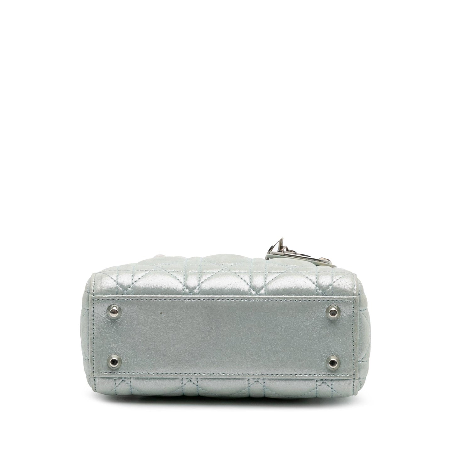 Dior Mini Iridescent Lambskin Cannage Lady Dior