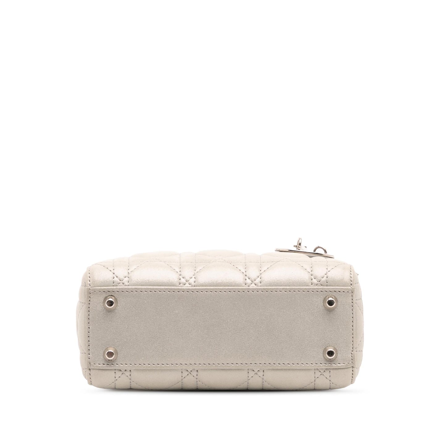 Dior Mini Iridescent Lambskin Cannage Lady Dior