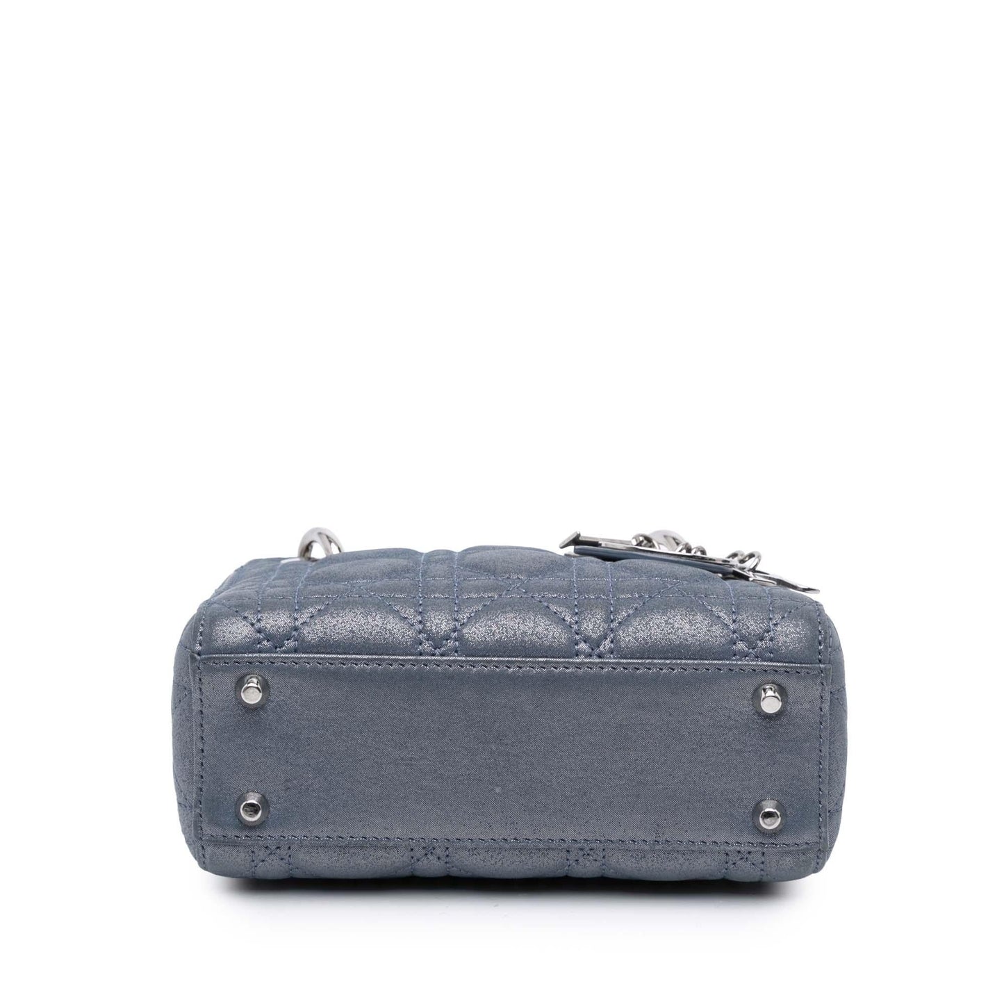 Dior Mini Iridescent Lambskin Cannage Lady Dior
