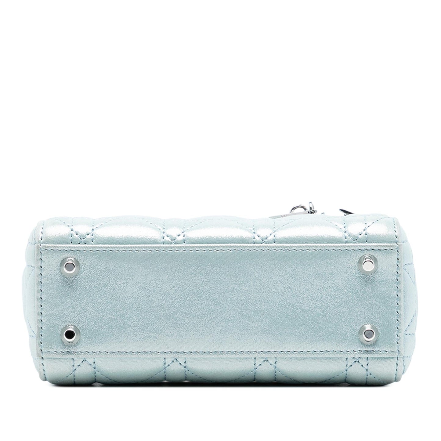 Dior Mini Iridescent Lambskin Cannage Lady Dior